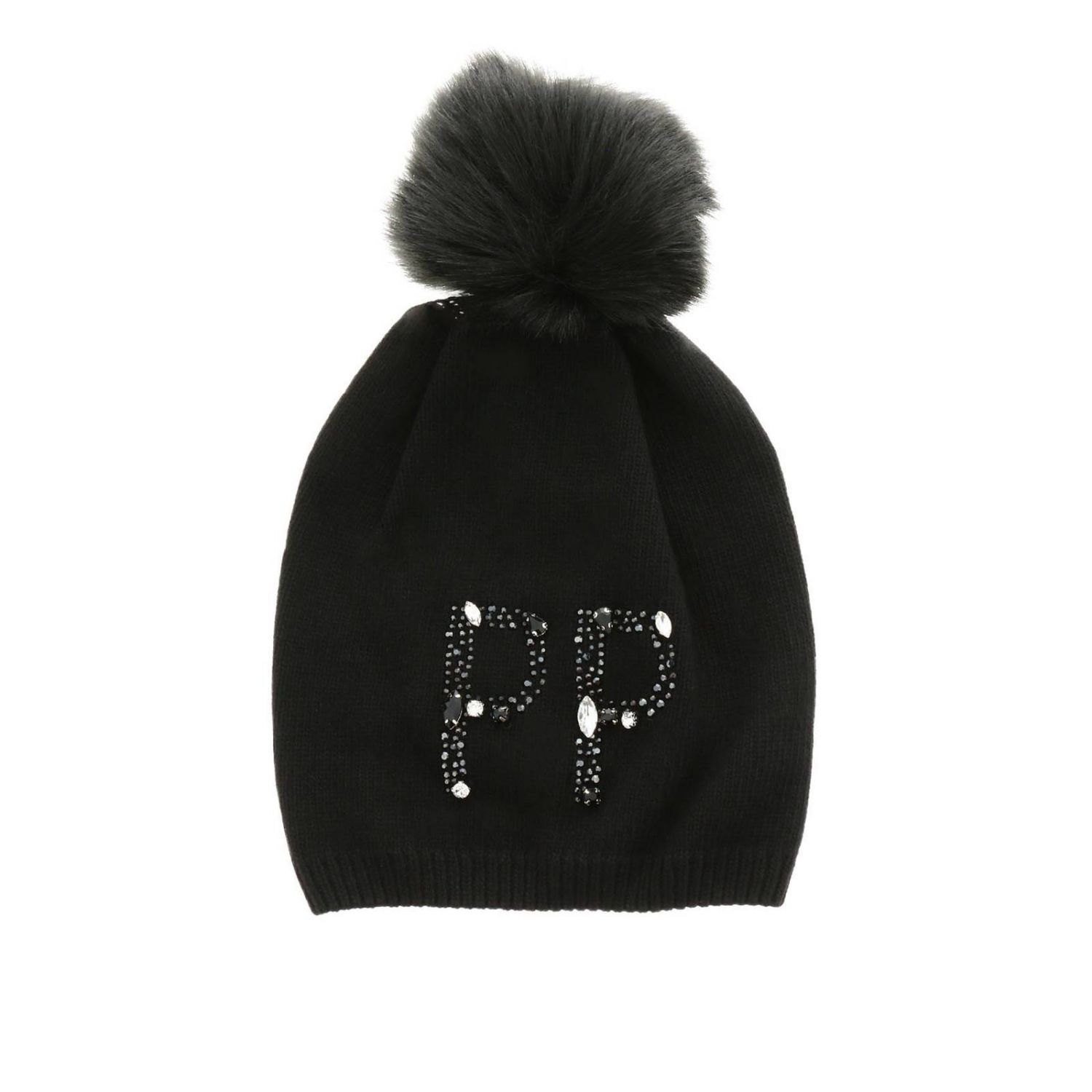 cappello con due pon pon liu jo