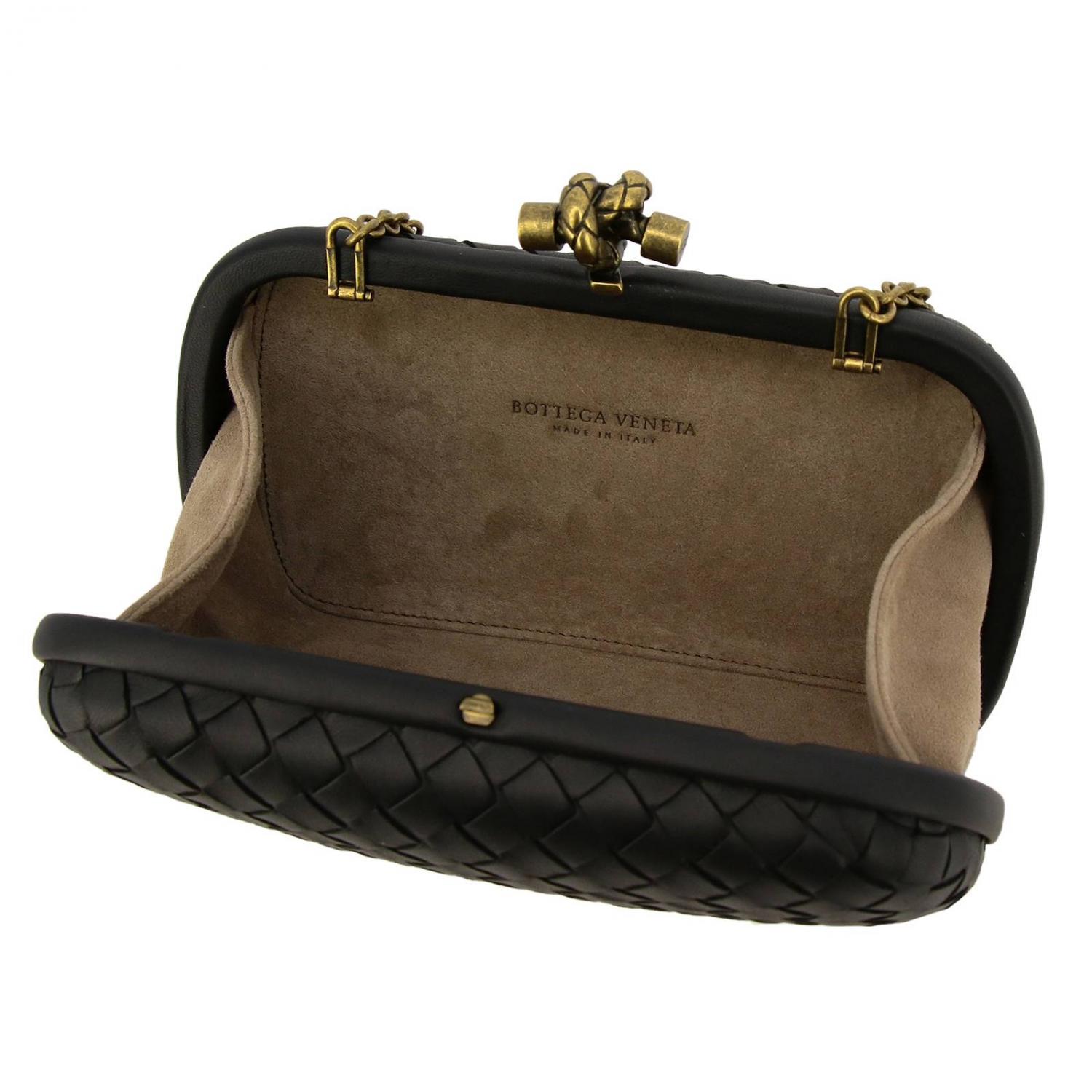 ladies black clutch