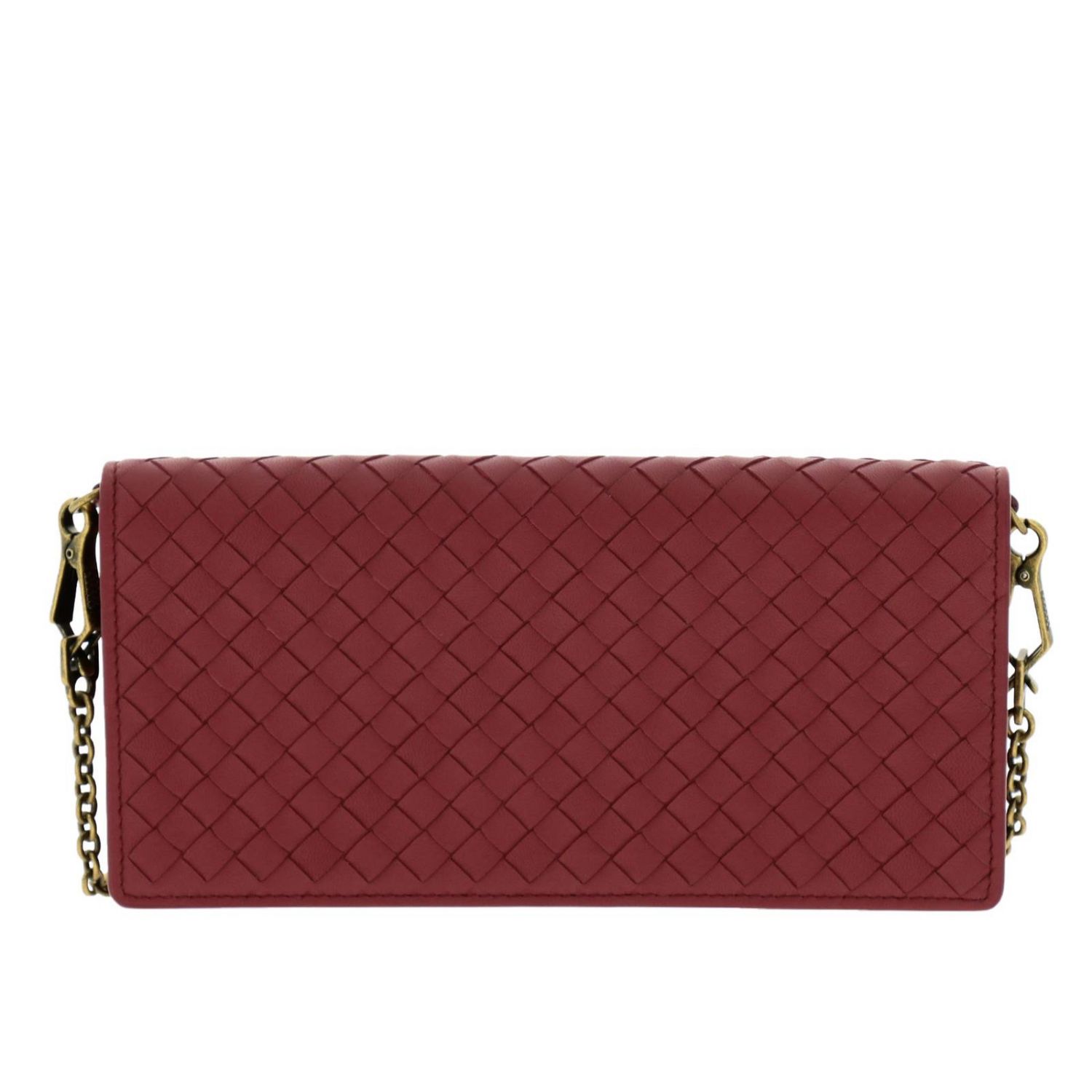 BOTTEGA VENETA: mini bag for woman - Burgundy | Bottega Veneta mini bag ...