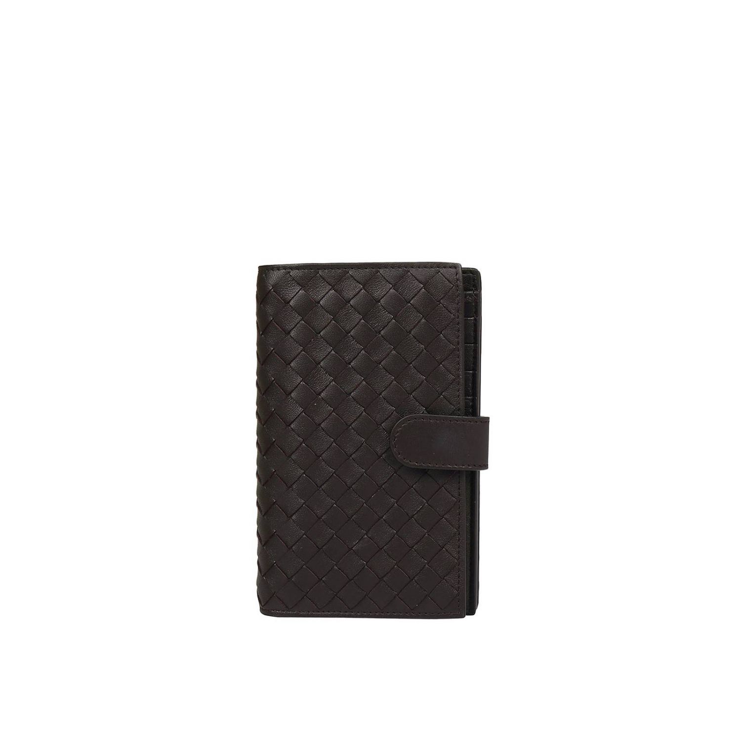 BOTTEGA VENETA: Wallet women - Coffee | Wallet Bottega Veneta 121060 ...