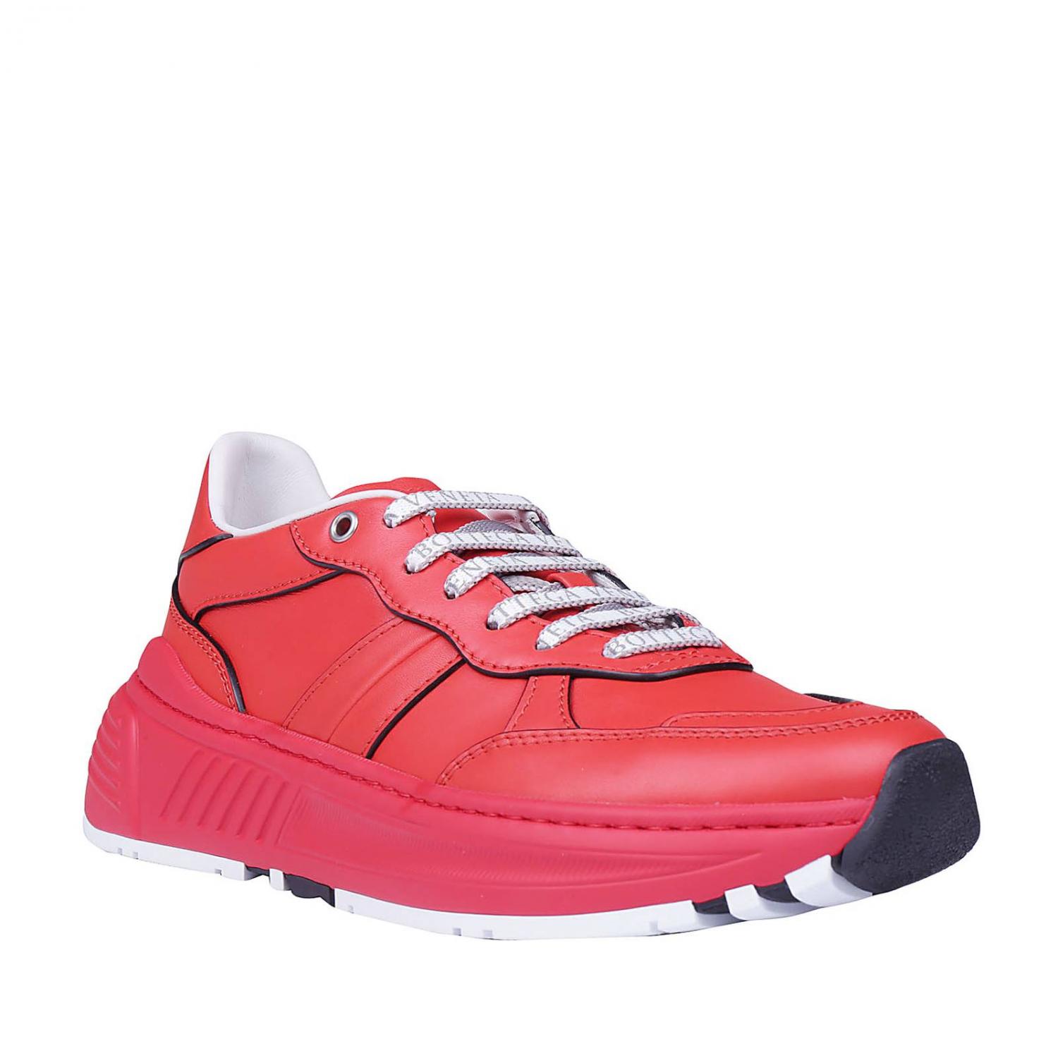 BOTTEGA VENETA: sneakers for woman - Red | Bottega Veneta sneakers ...