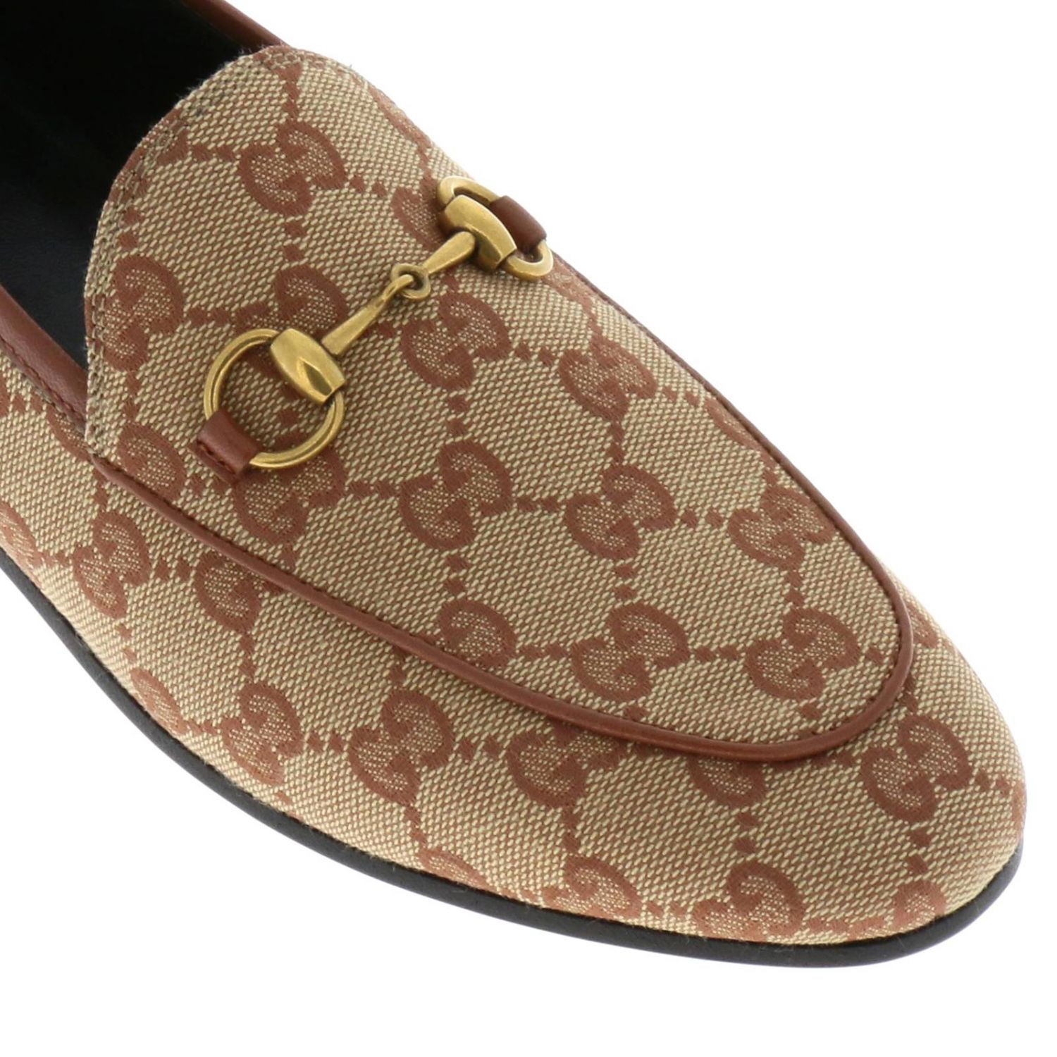 gucci loafers women beige