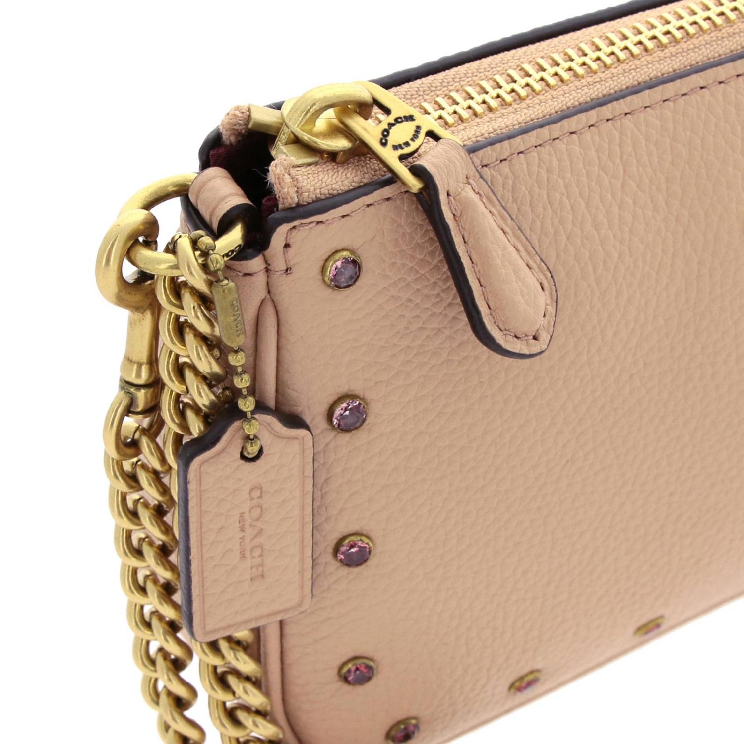 coach nude clutch