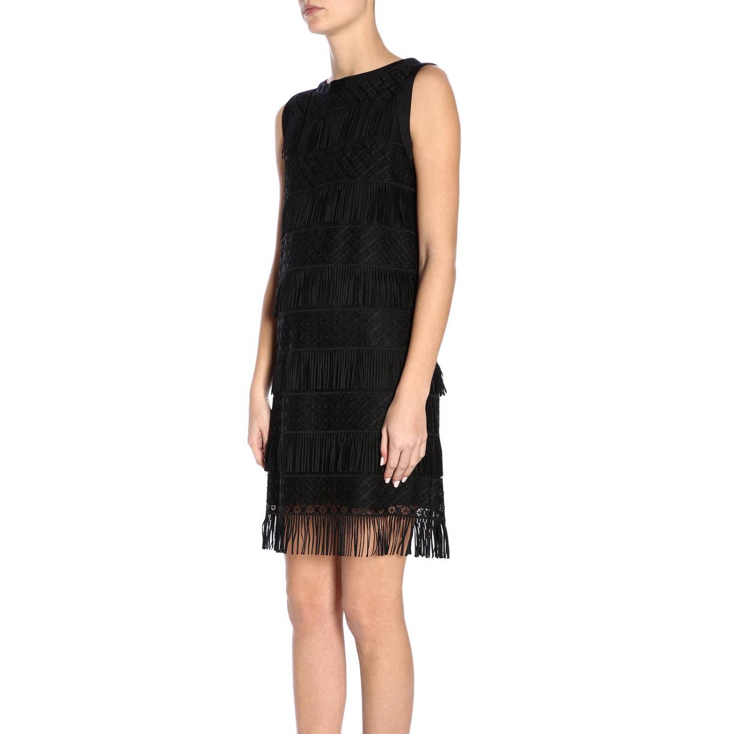 Alberta Ferretti Outlet: dress for woman - Black | Alberta Ferretti ...