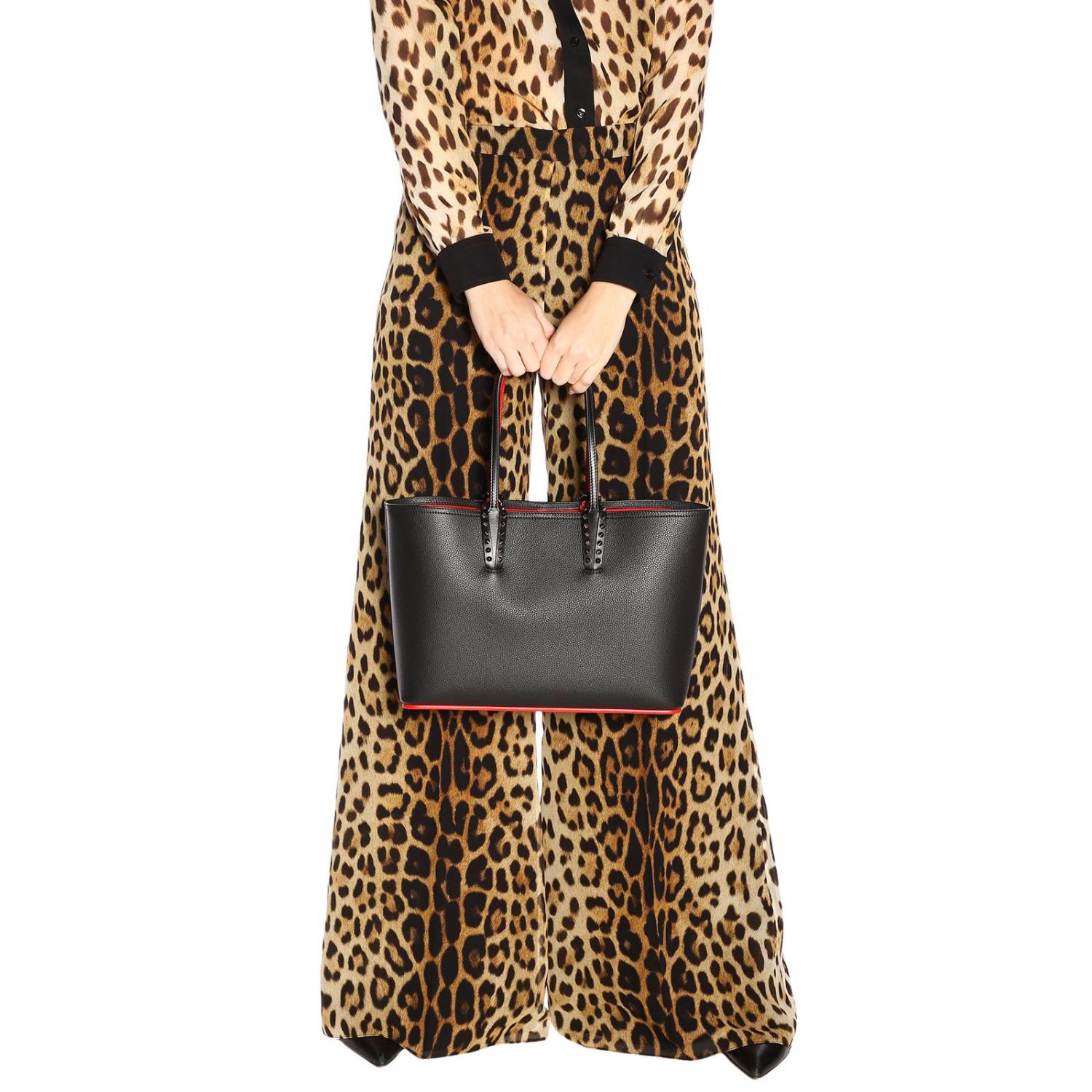 CHRISTIAN LOUBOUTIN Shoulder Bags For Woman Black Christian 