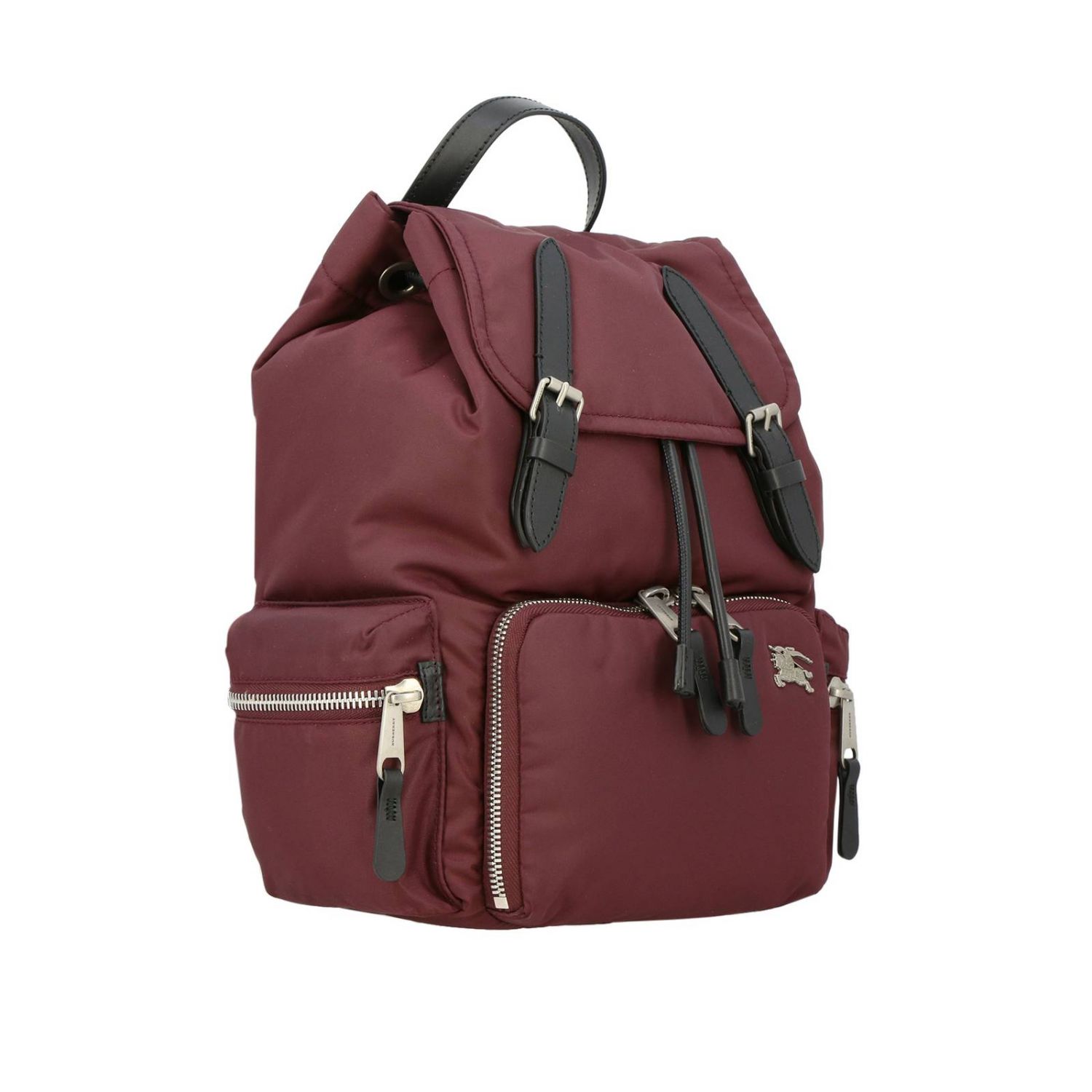 BURBERRY: Shoulder bag women | Backpack Burberry Women Burgundy ...