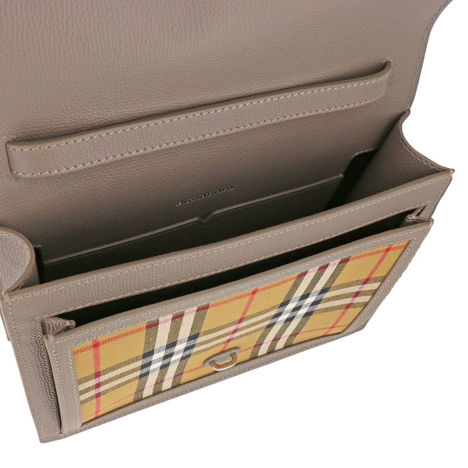 BURBERRY Shoulder bag women Beige Crossbody Bags Burberry 8006361 ACIPI