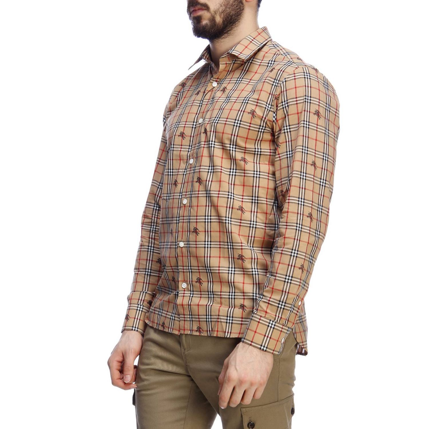 Burberry men's shirts clearance online