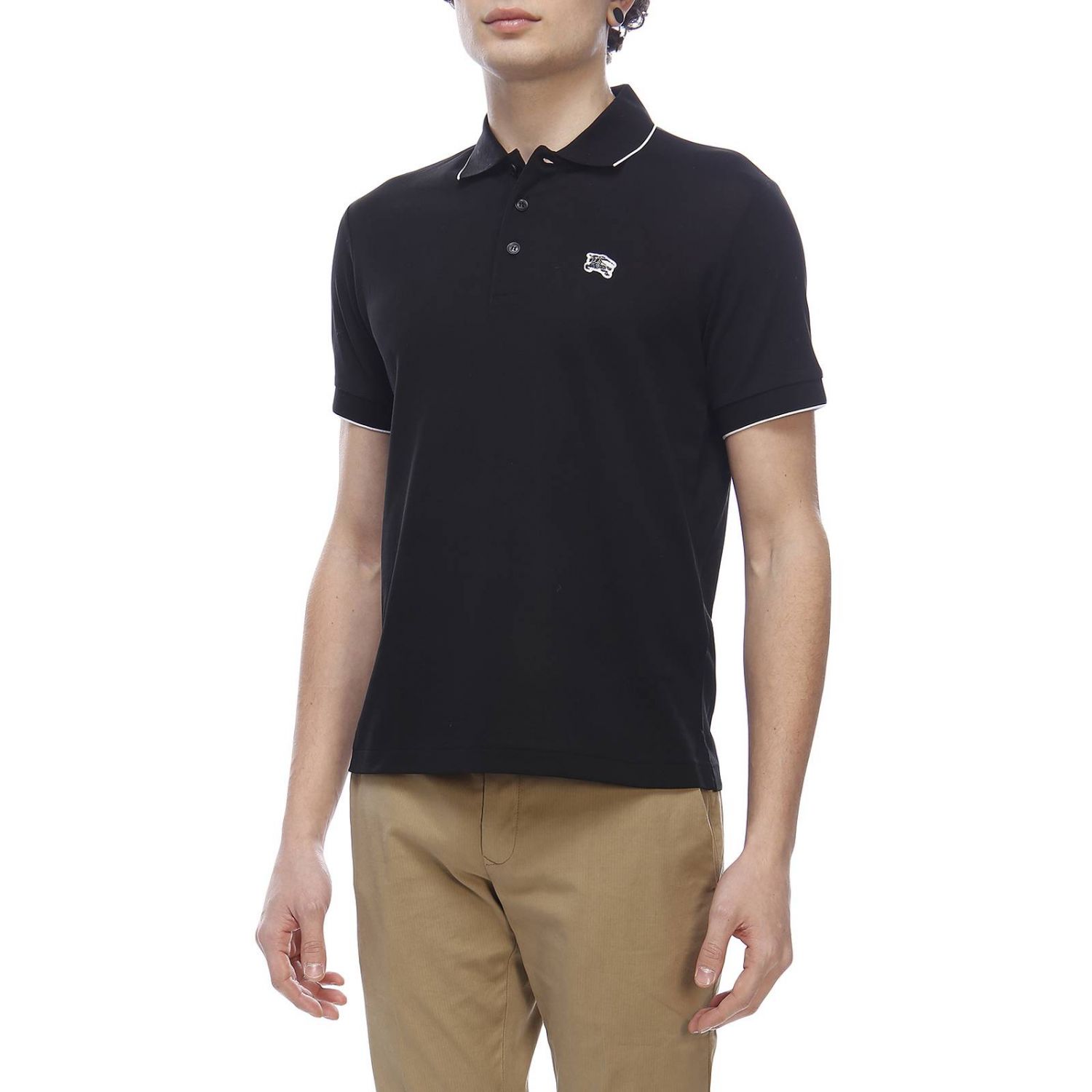 Burberry Outlet: T-shirt men | T-Shirt Burberry Men Black | T-Shirt ...