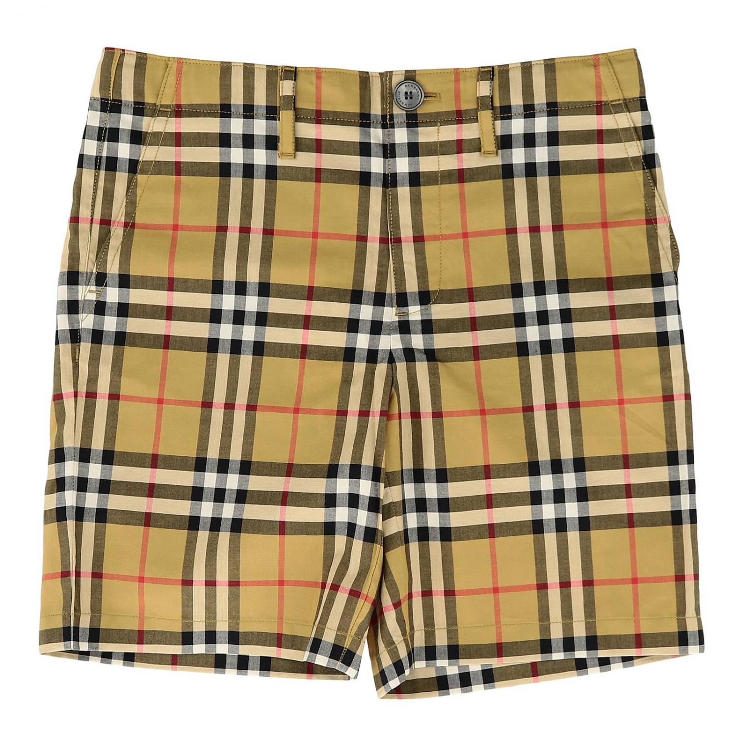 burberry pants kids brown