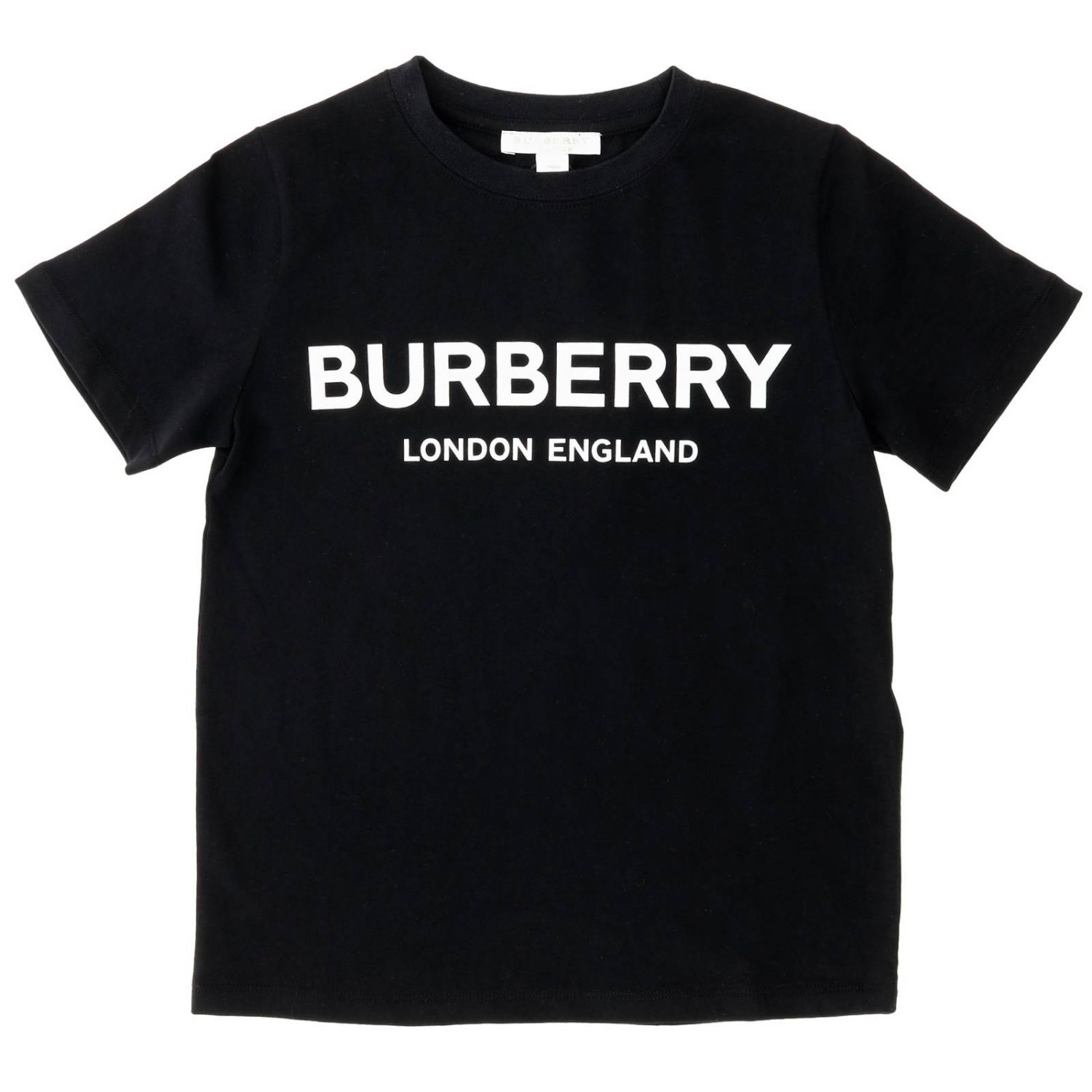 BURBERRY: T-shirt kids | T-Shirt Burberry Kids Black | T-Shirt Burberry