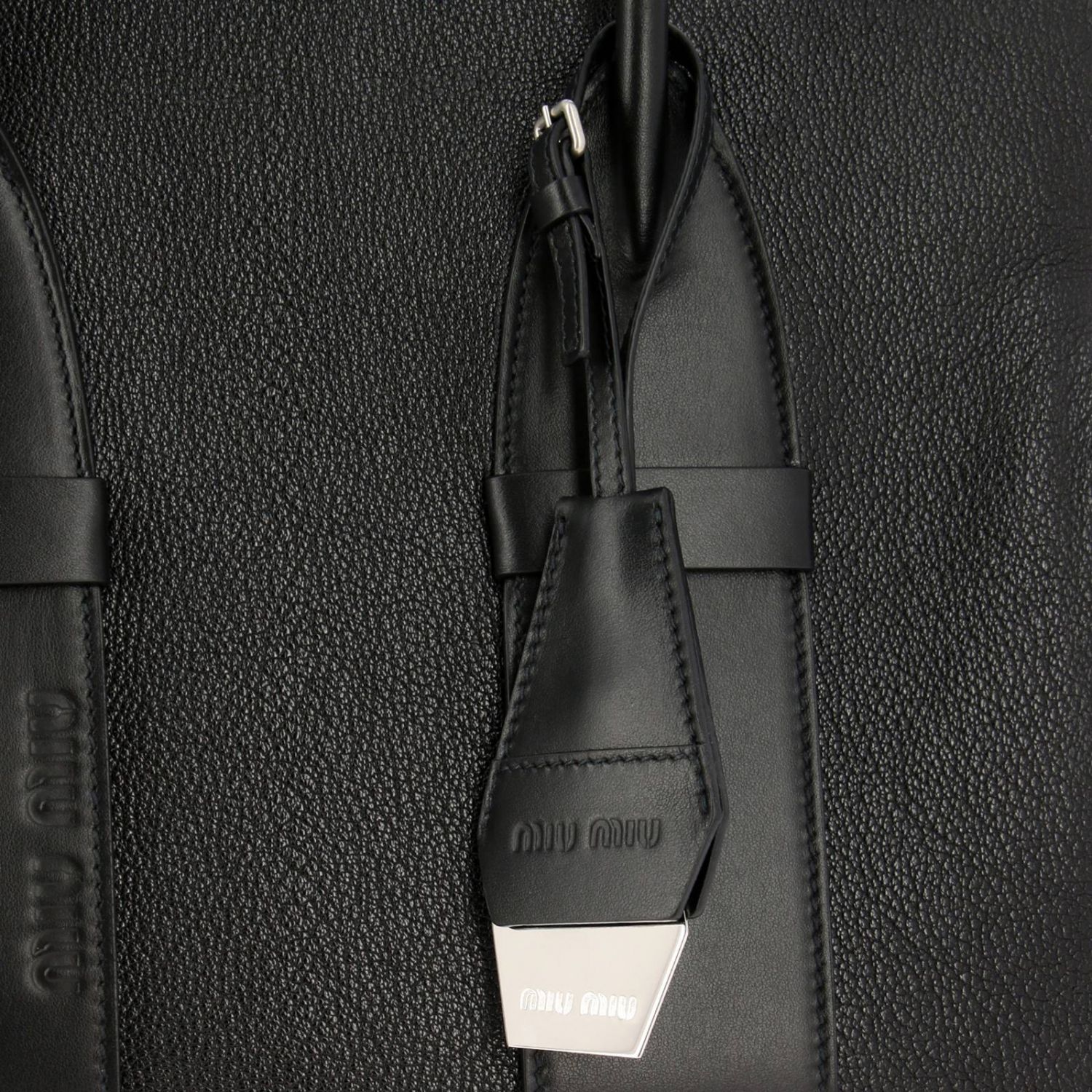 MIU MIU: Shoulder bag women - Black | Handbag Miu Miu 5BA100 2B66 ...