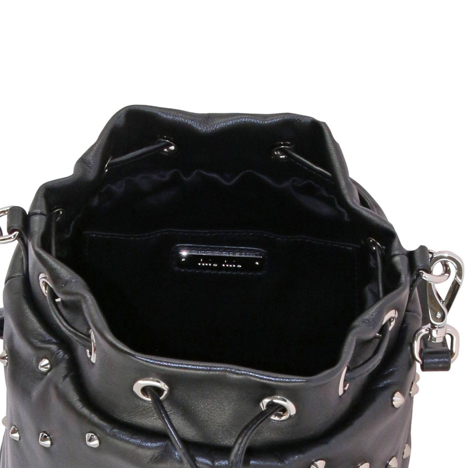 MIU MIU: Shoulder bag women - Black | Mini Bag Miu Miu 5BE014 2B6I ...