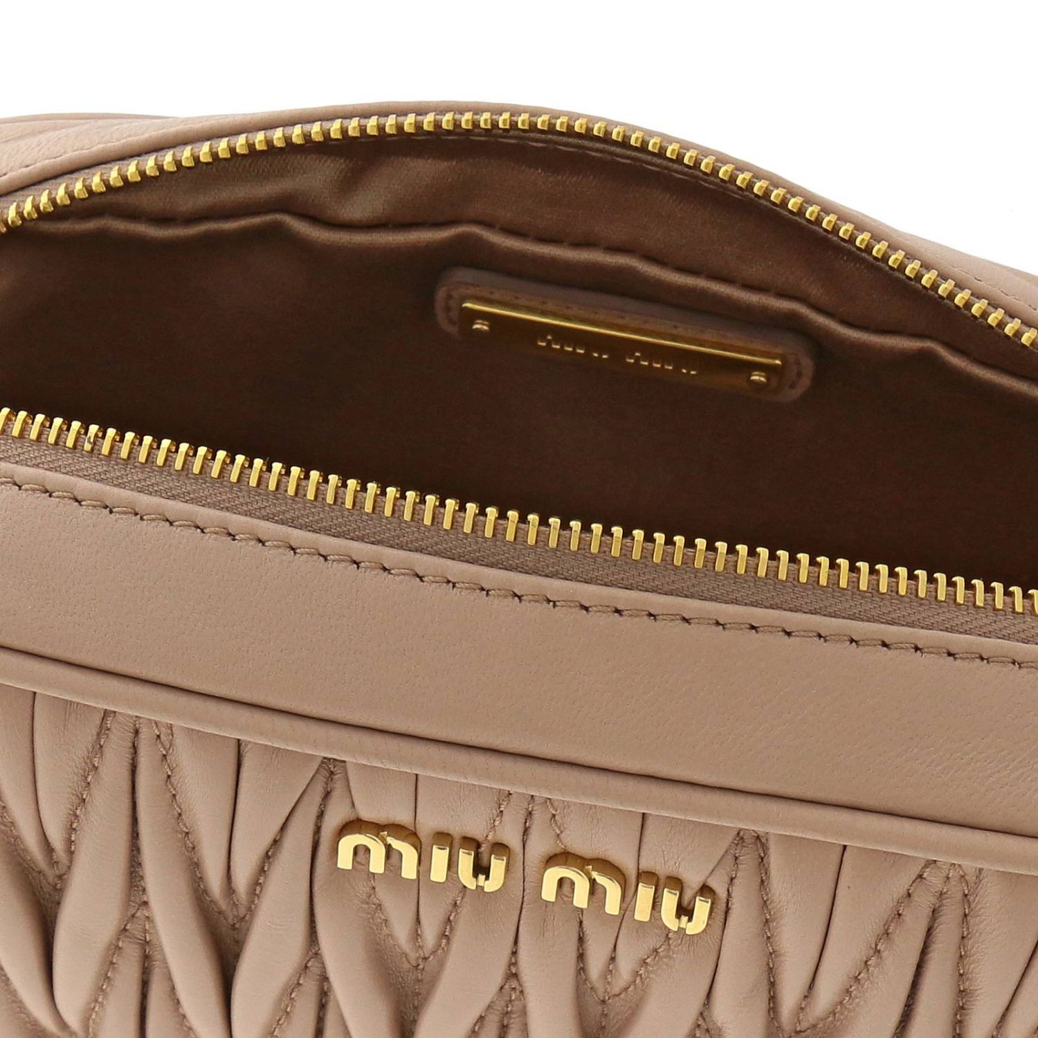 MIU MIU Belt bag woman Blush Pink Belt Bag Miu Miu 5BL005 COO N88