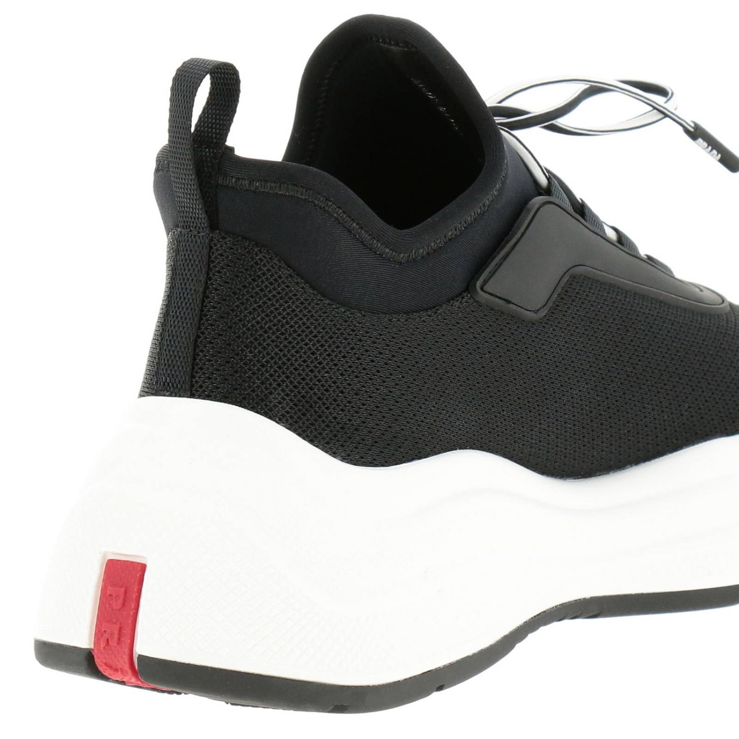 prada black chunky sneakers