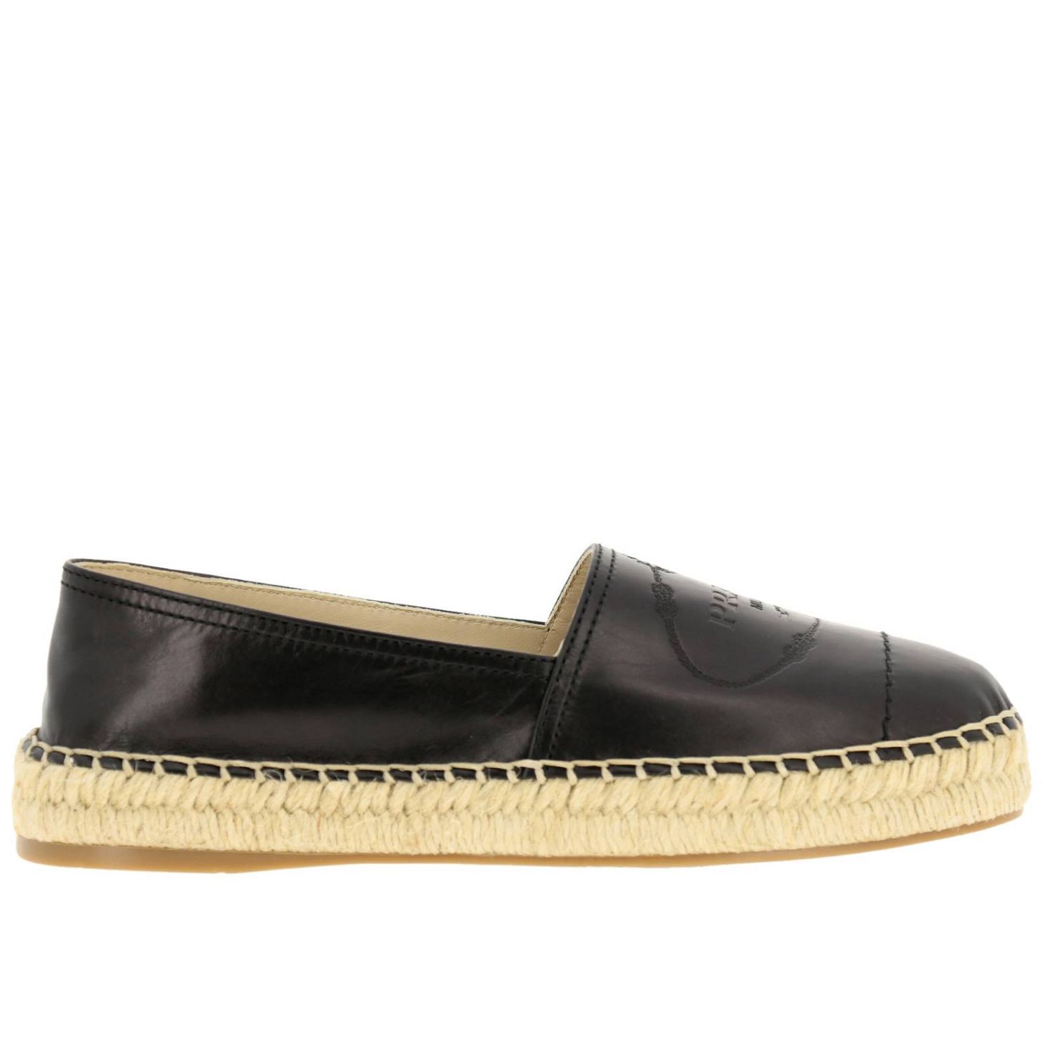 PRADA espadrilles for women Black Prada espadrilles 1S619I 3APX