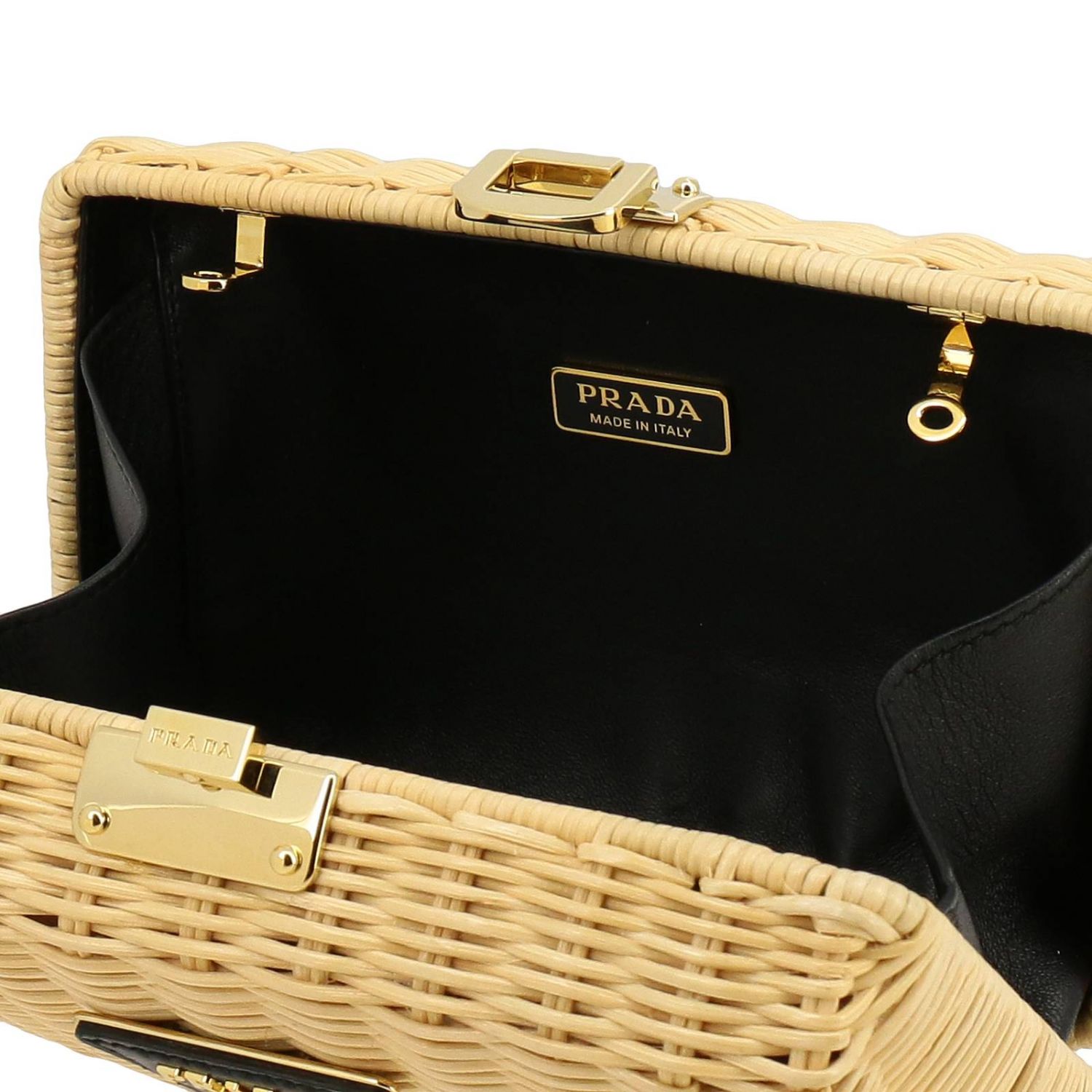 Clutch Prada: Shoulder bag women Prada beige 5