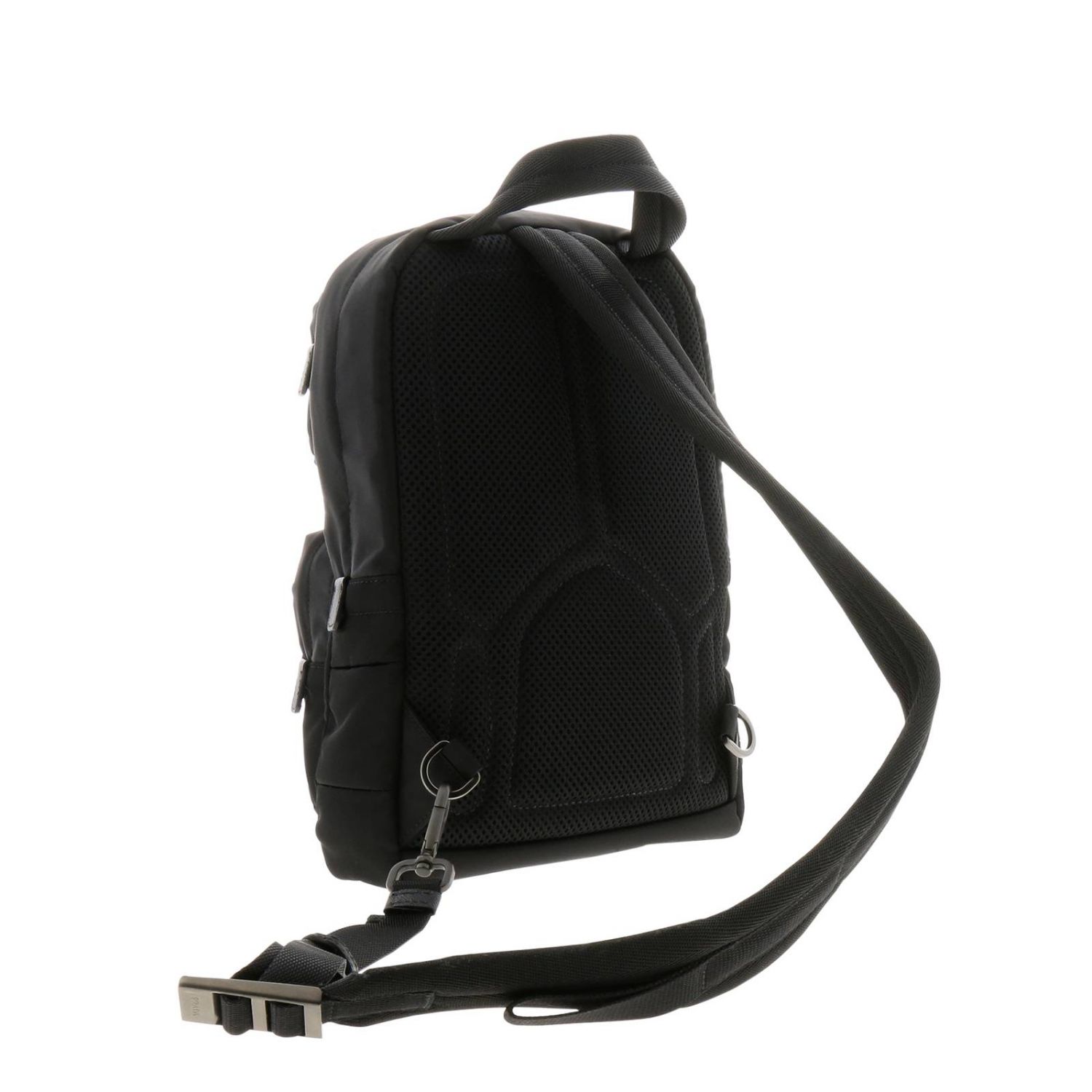 PRADA Bags men Black Backpack Prada 2VZ013OBT 2BE6