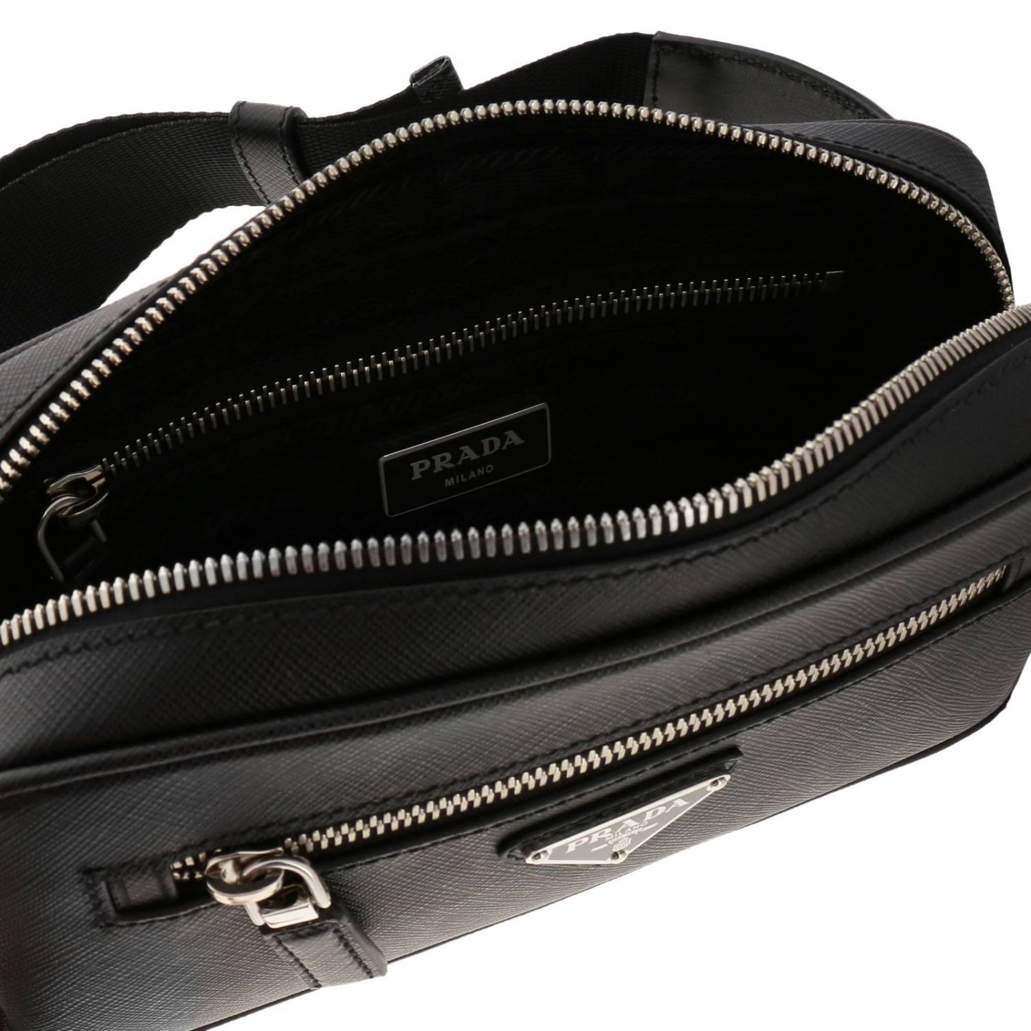 PRADA: Bags men | Belt Bag Prada Men Black | Belt Bag Prada 2VL012OOO ...