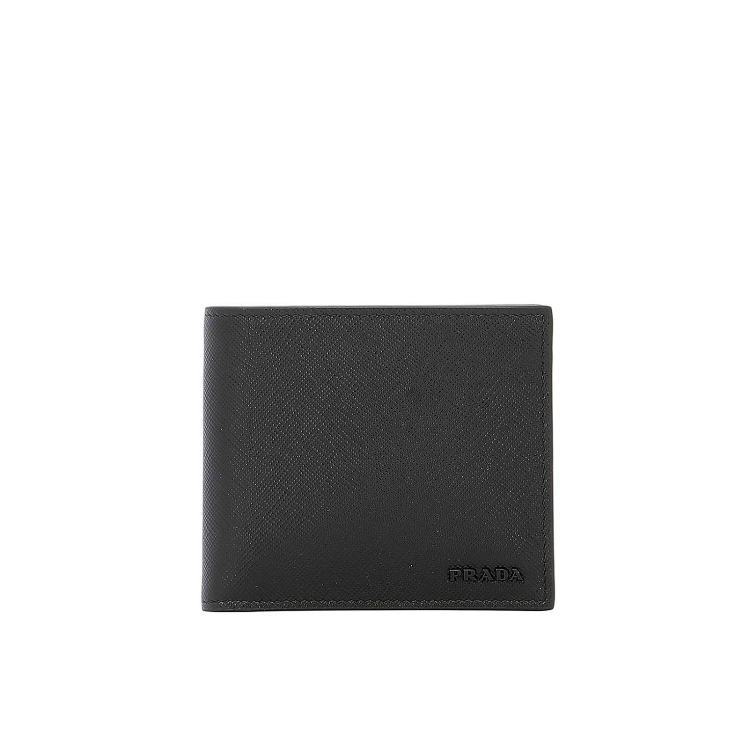 PRADA: wallet for man - Black 1 | Prada wallet 2MO513 ZLP online on ...