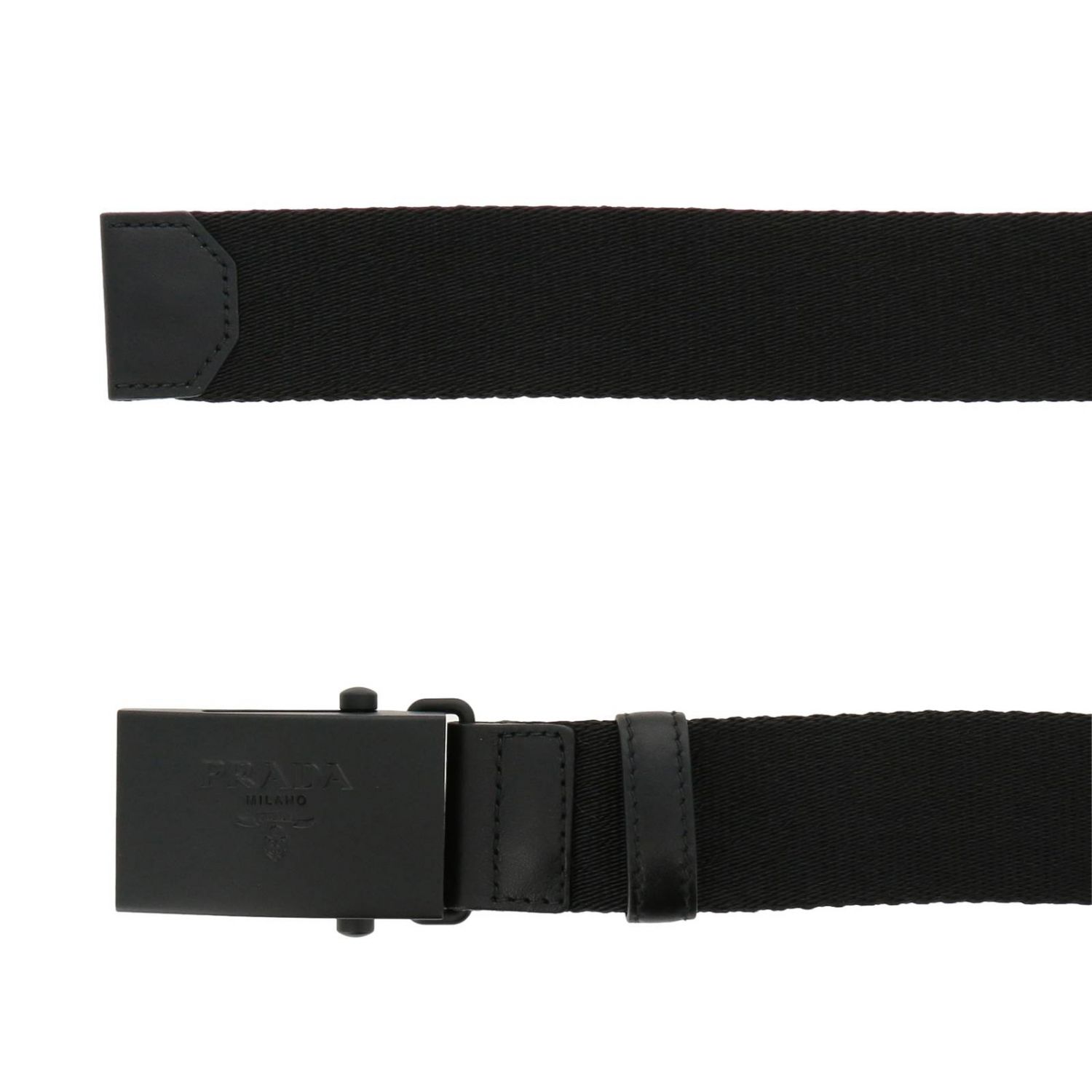 PRADA Belt men Black Belt Prada 2CN031 BN3