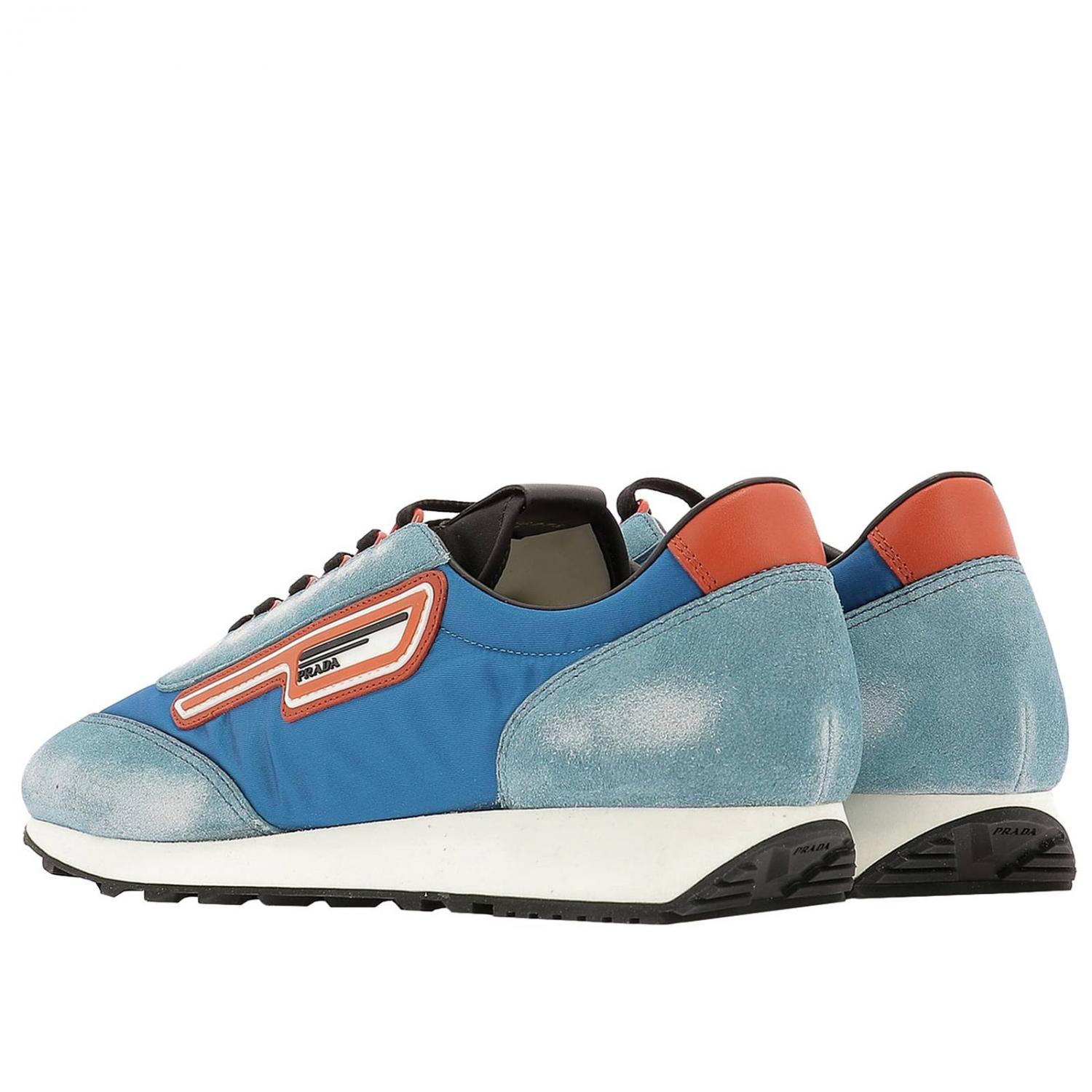 prada suede runner