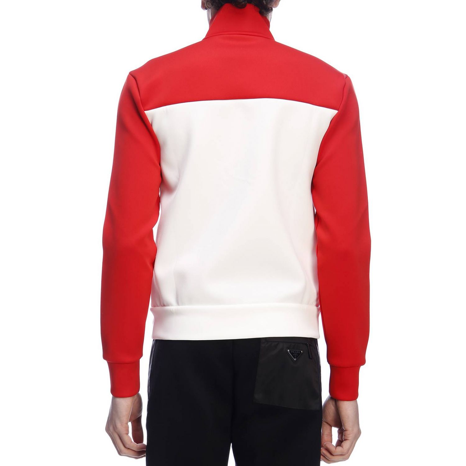 red prada sweatshirt