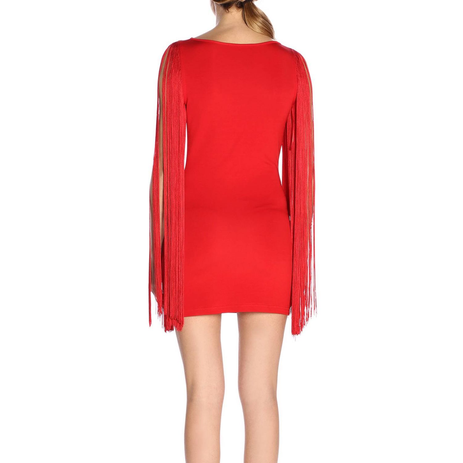 moschino red dress