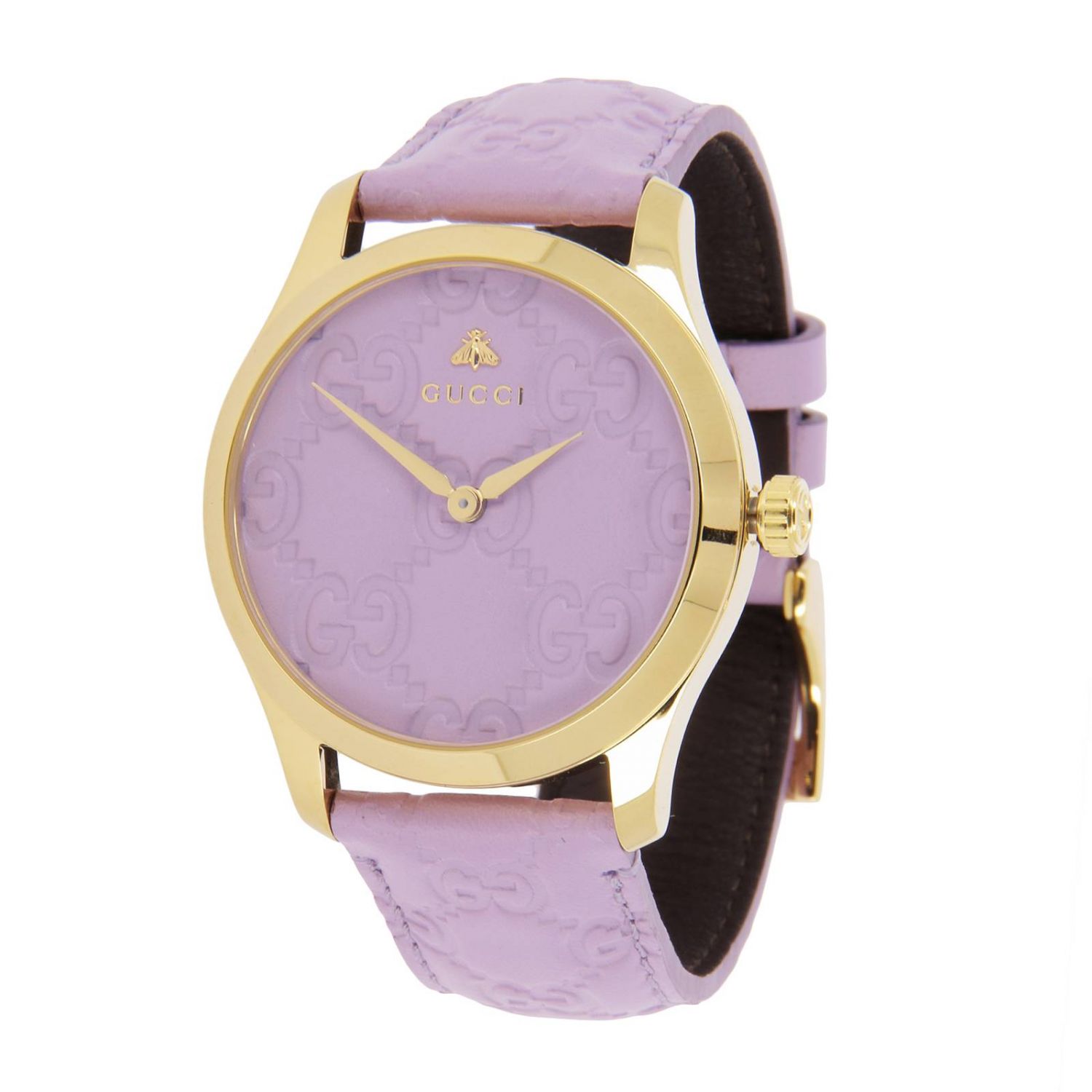 purple gucci watch