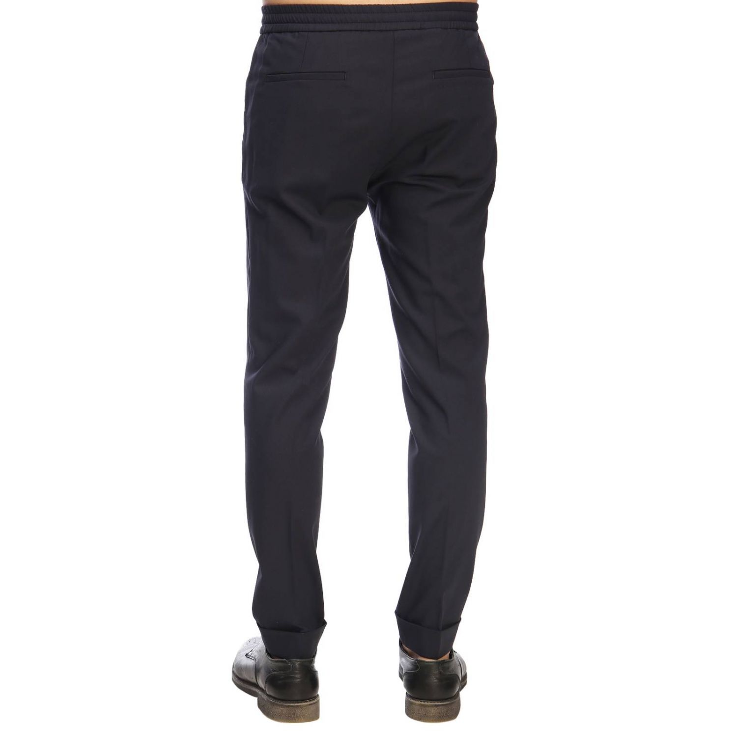 Paolo Pecora Outlet: Pants men - Blue | Pants Paolo Pecora B033 5710 ...