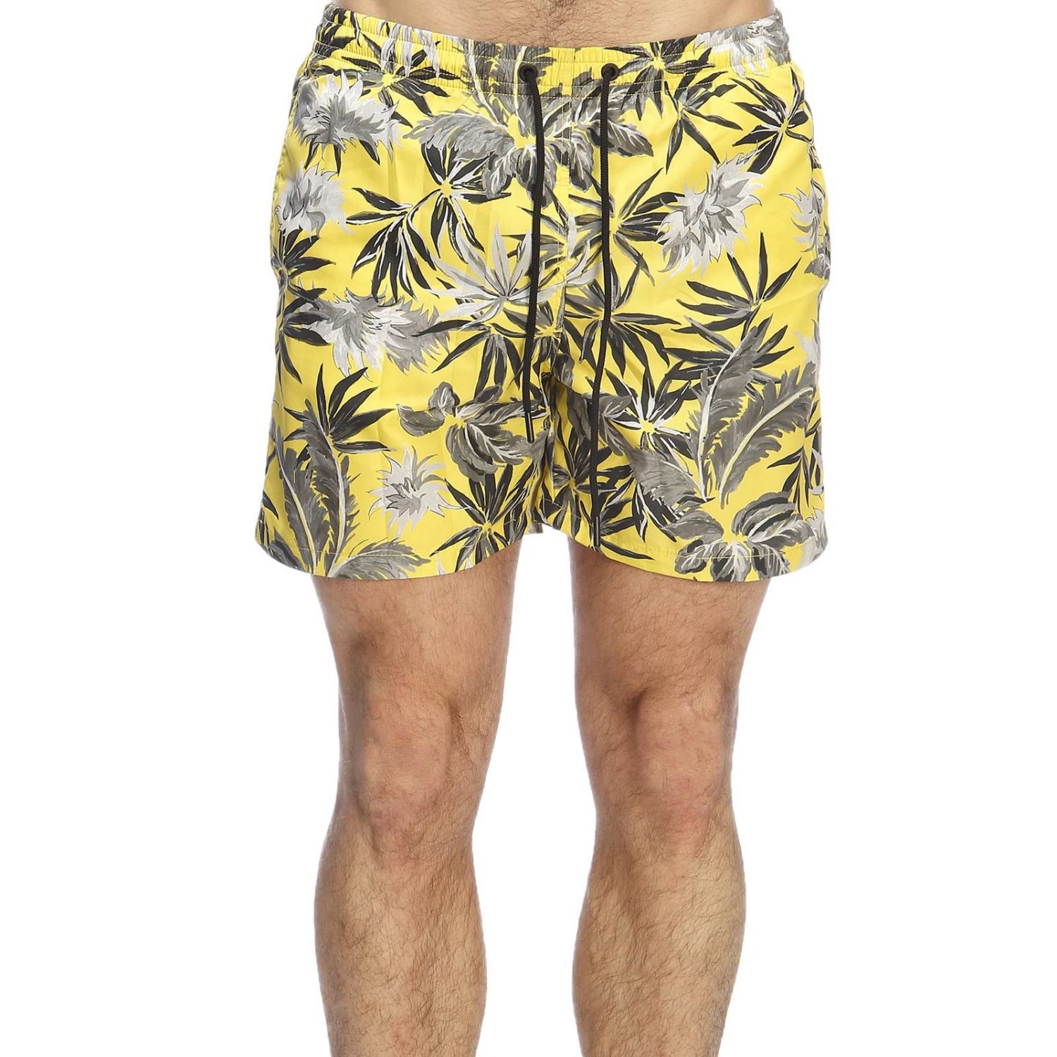 Paolo Pecora Outlet: swimsuit for men - Yellow | Paolo Pecora swimsuit ...