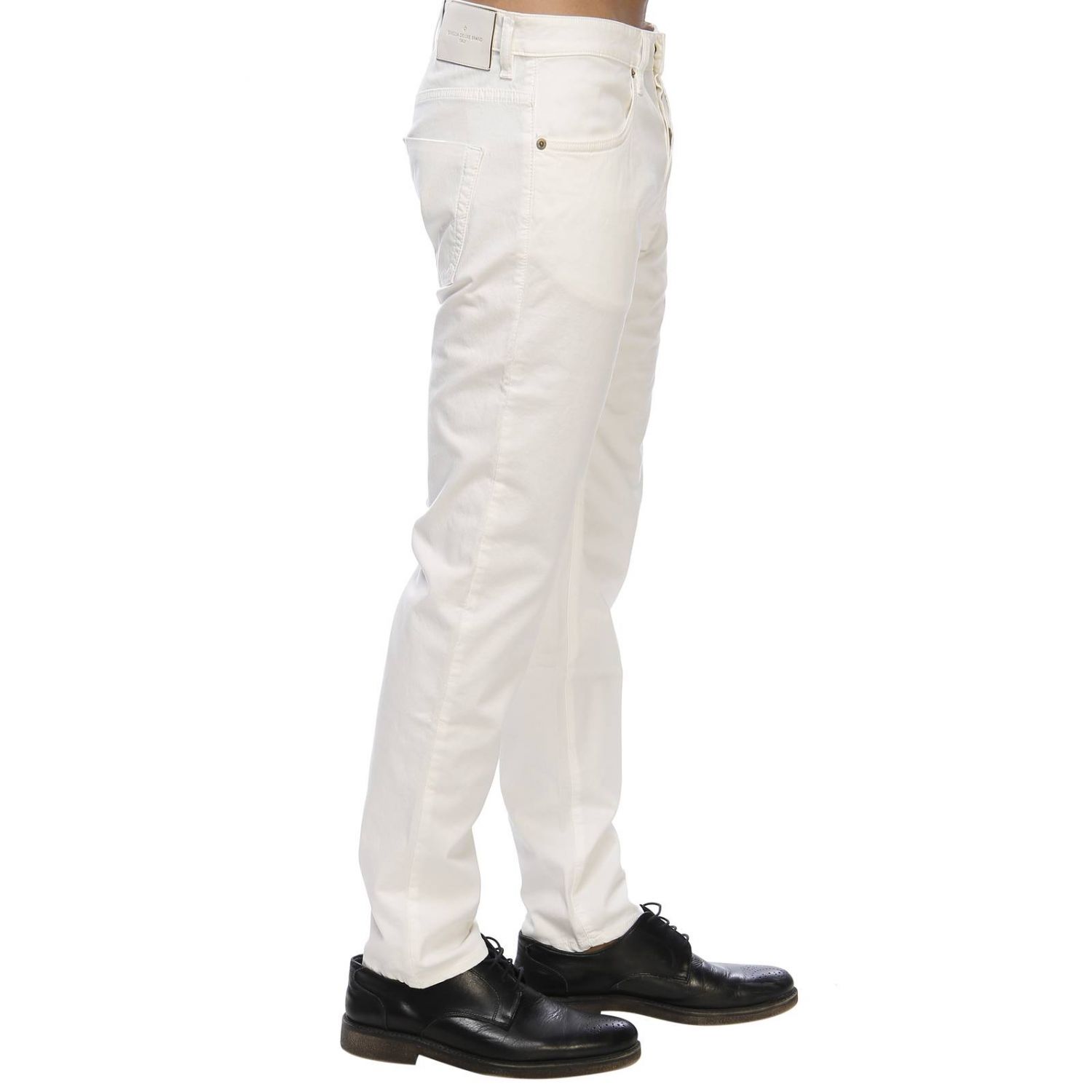 Siviglia Outlet: Pants men - White | Pants Siviglia 23E2 S104 GIGLIO.COM