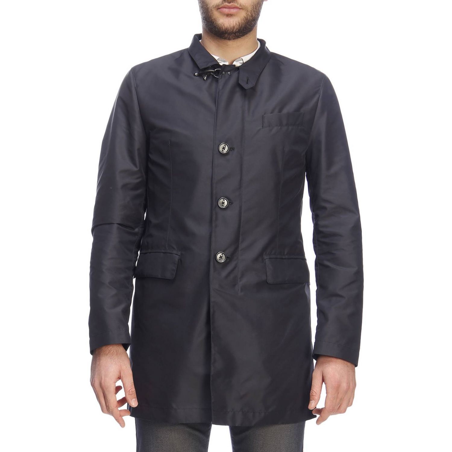 Fay Outlet: Jacket men - Blue | Jacket Fay NAM61380250 AXX GIGLIO.COM
