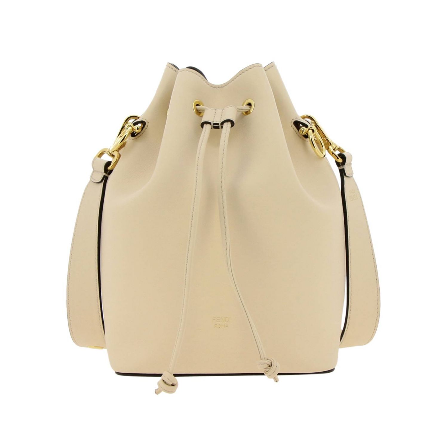 FENDI Shoulder bag women Crossbody Bags Fendi Women Yellow Cream
