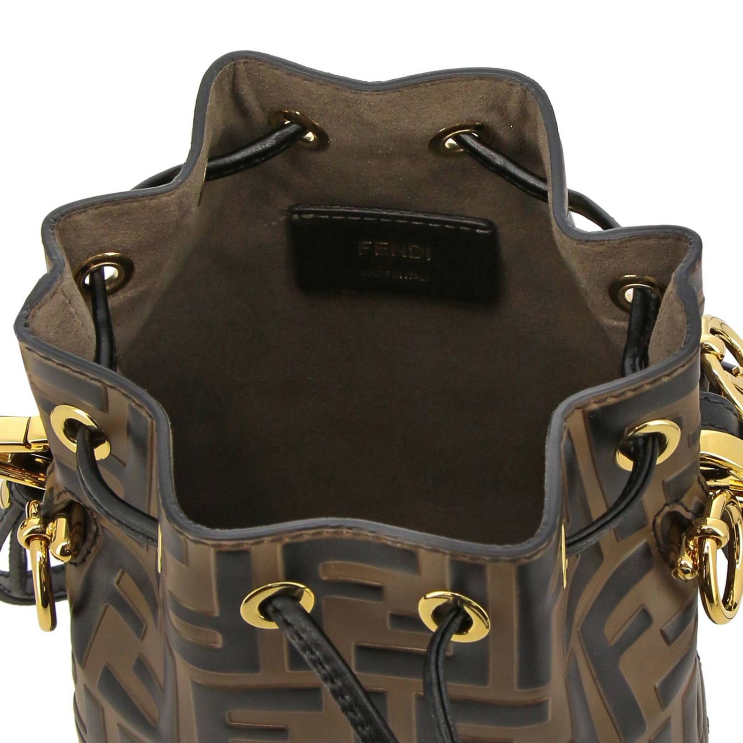 fendi fabric shoulder bag