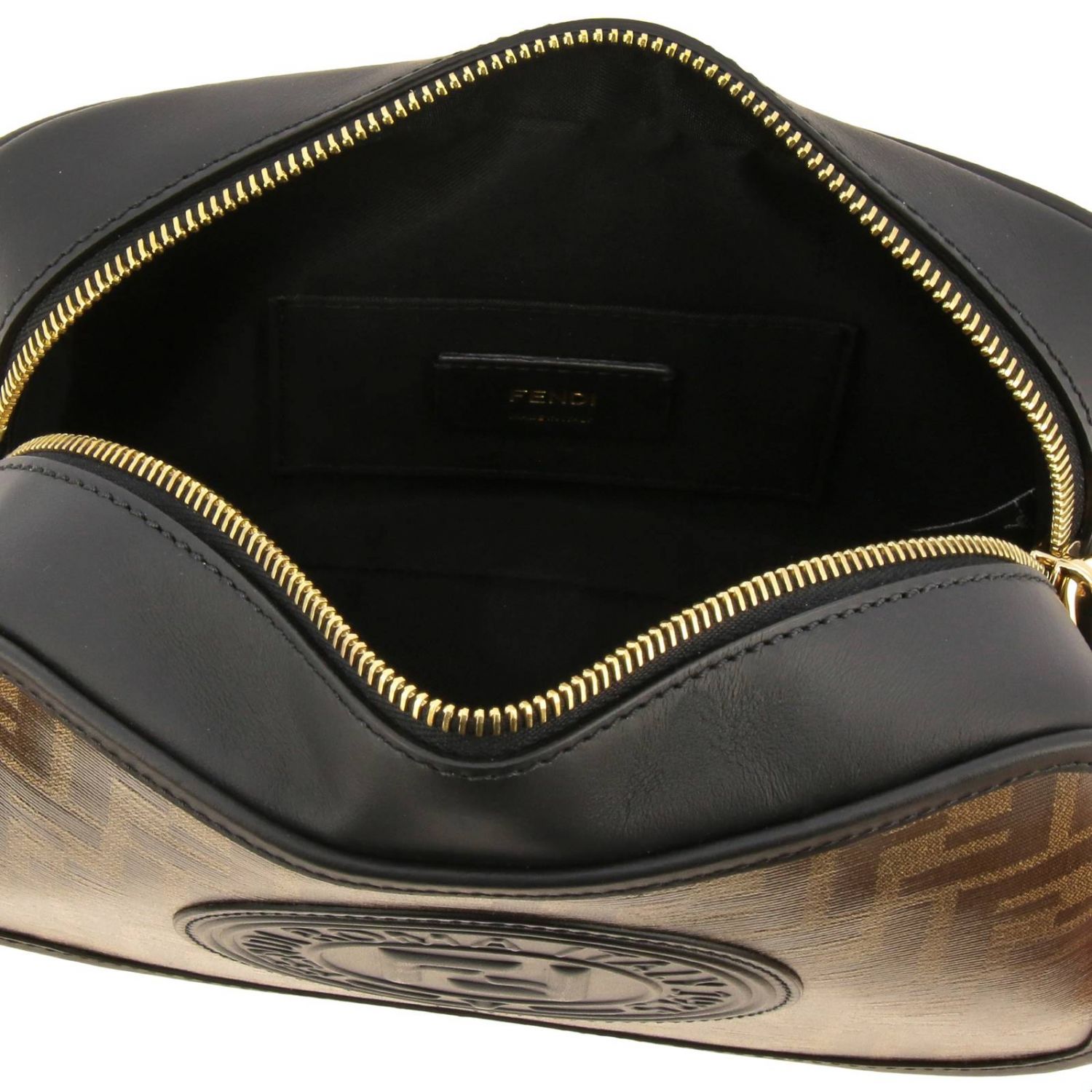 fendi black mini bolsa