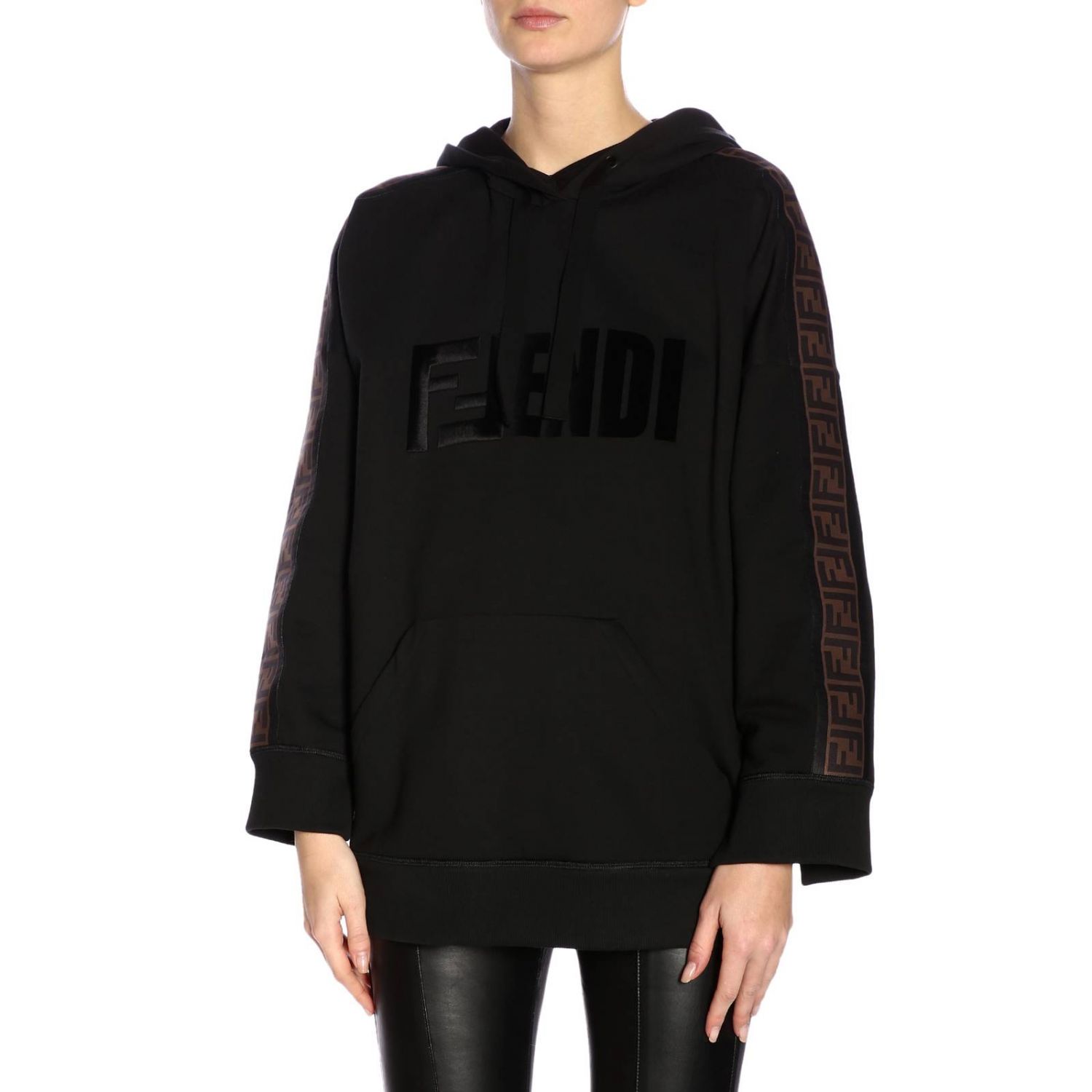 FENDI jumper for women Black Fendi jumper FS7101 A5GP online on