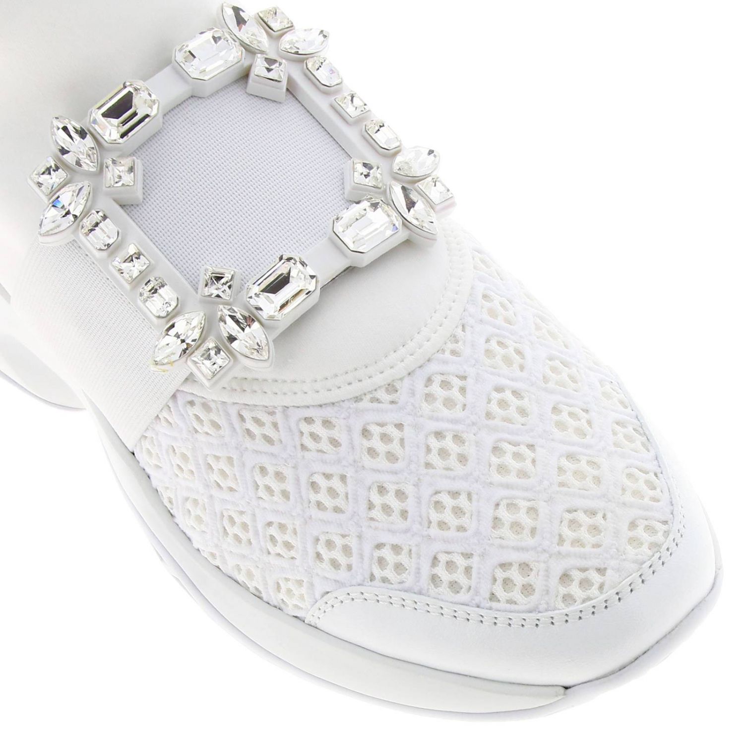 ROGER VIVIER: Shoes women - White | Sneakers Roger Vivier RVW50624180 ...