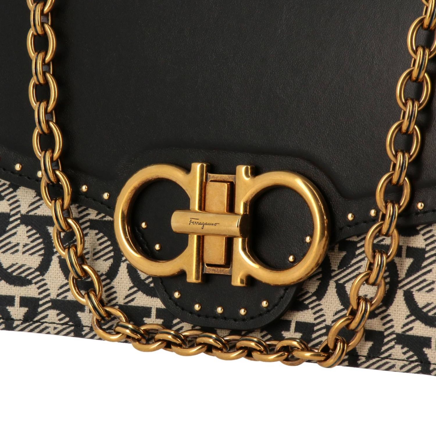 Salvatore Ferragamo Outlet crossbody bags for woman Black