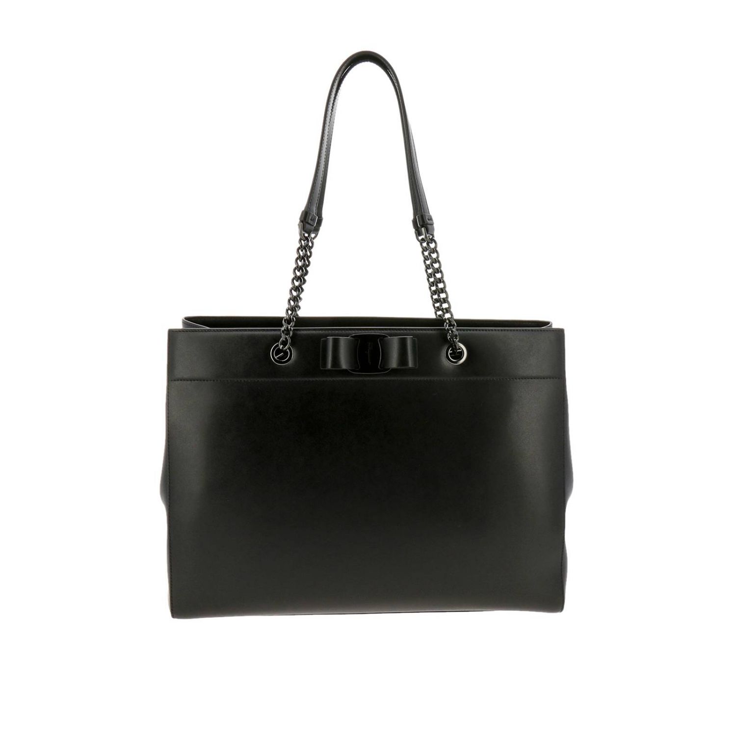 ferragamo black shoulder bag