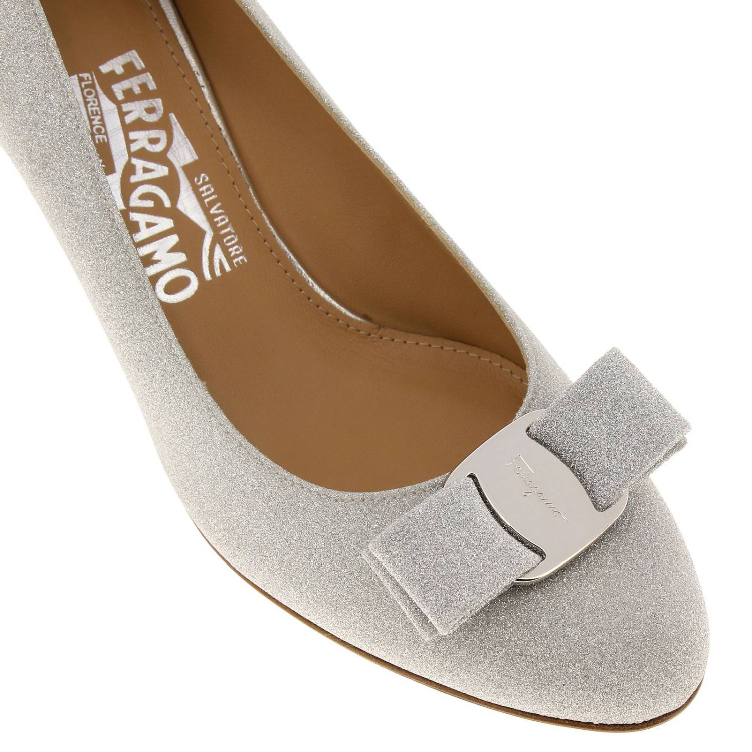 Salvatore Ferragamo Outlet: Shoes women | Pumps Salvatore Ferragamo Women Silver | Pumps