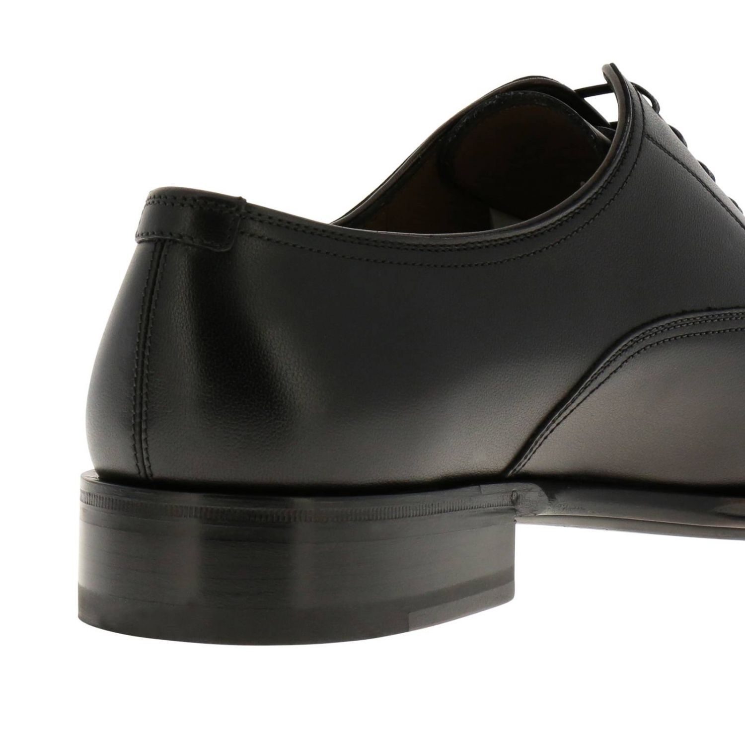 ferragamo black men's shoes