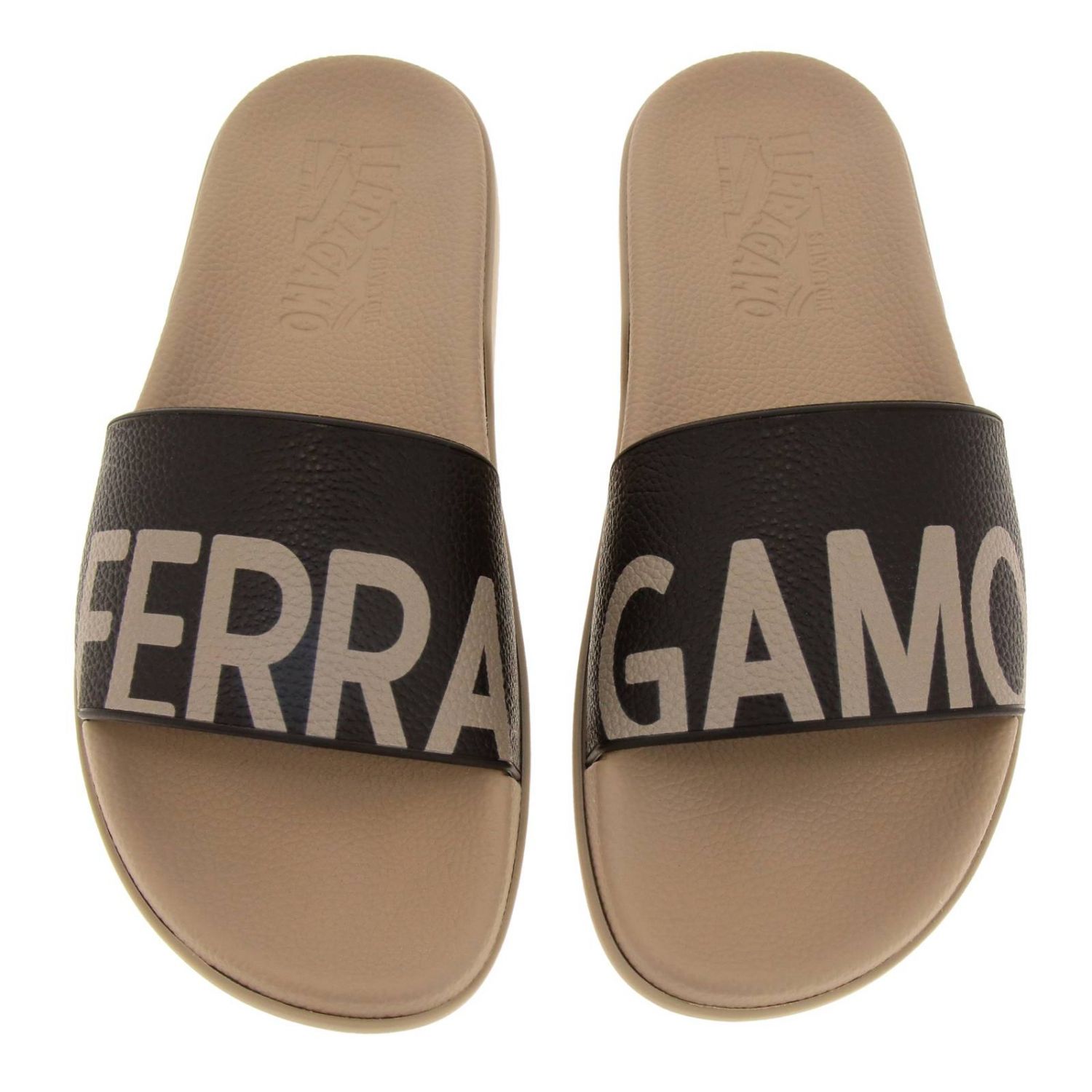 Salvatore Ferragamo Outlet: Shoes men - Sand | Sandals Salvatore ...