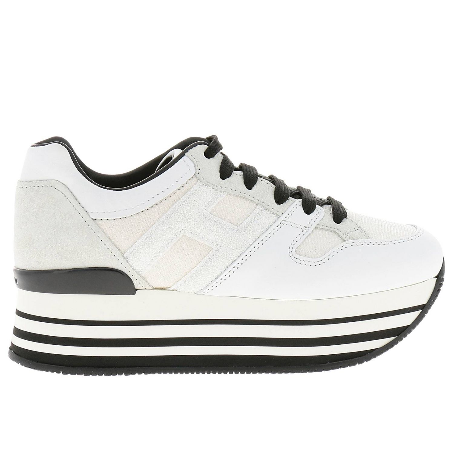 Hogan H222, sneakers suola alta donna | Hogan