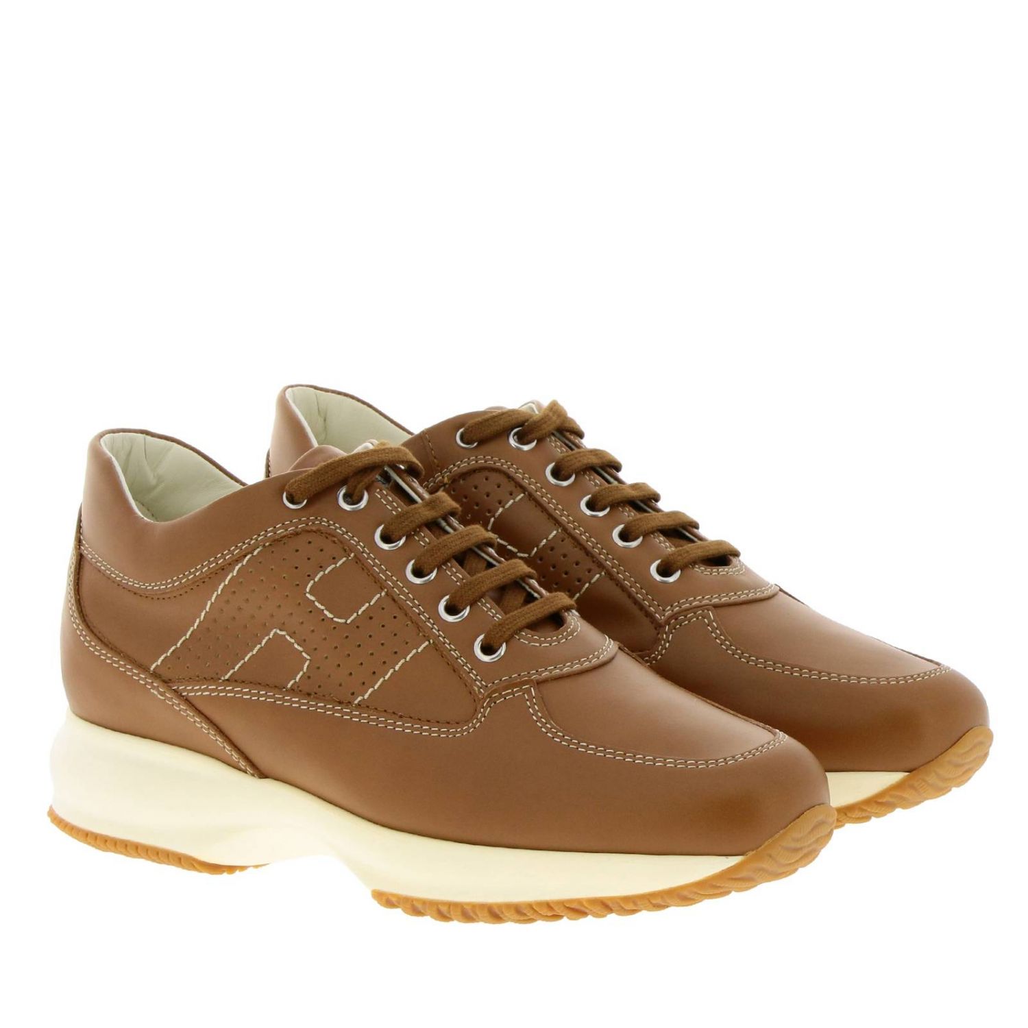 Hogan Interactive Cuoio Sneakers