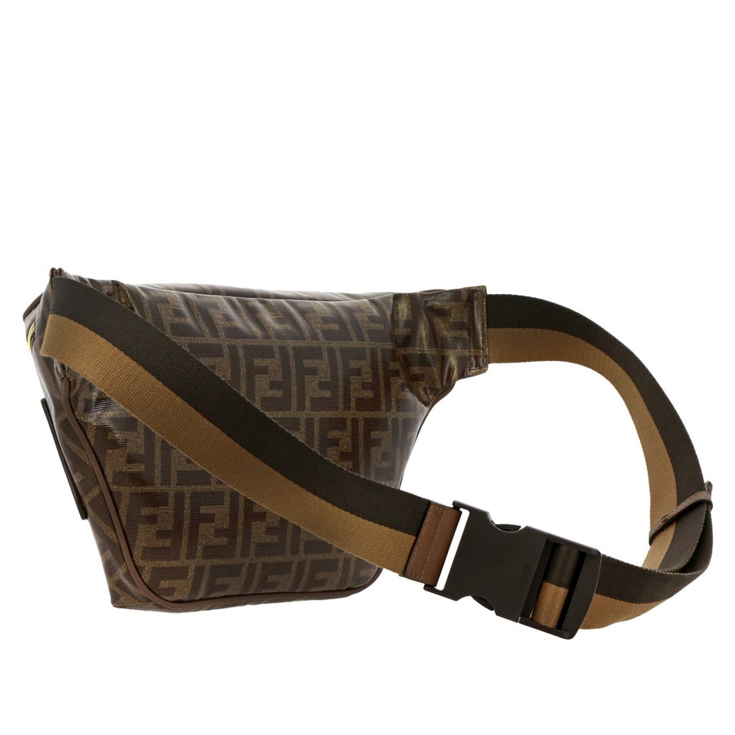 fendi belt bag brown