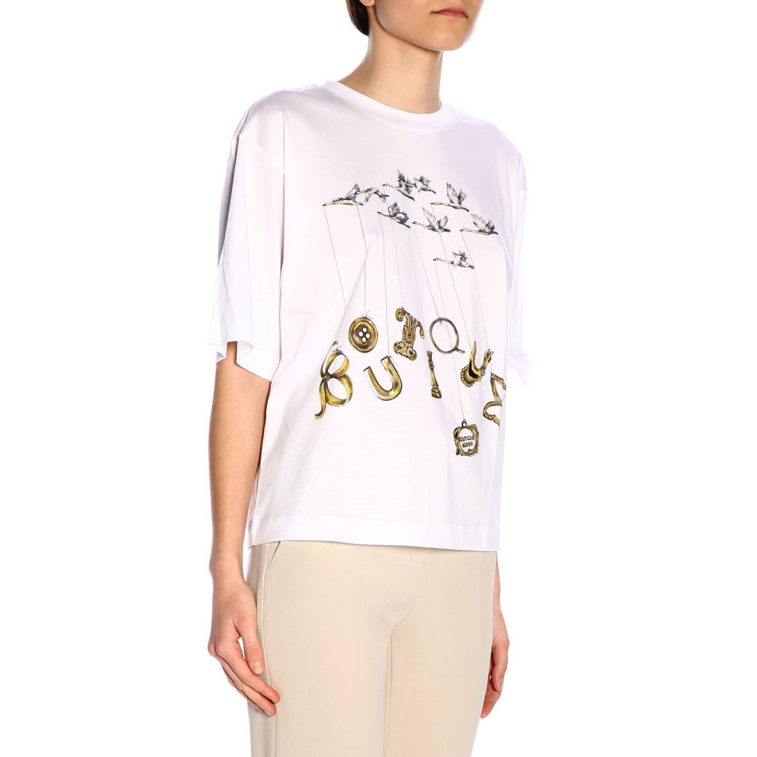Boutique Moschino Outlet: T-shirt women | T-Shirt Boutique Moschino ...