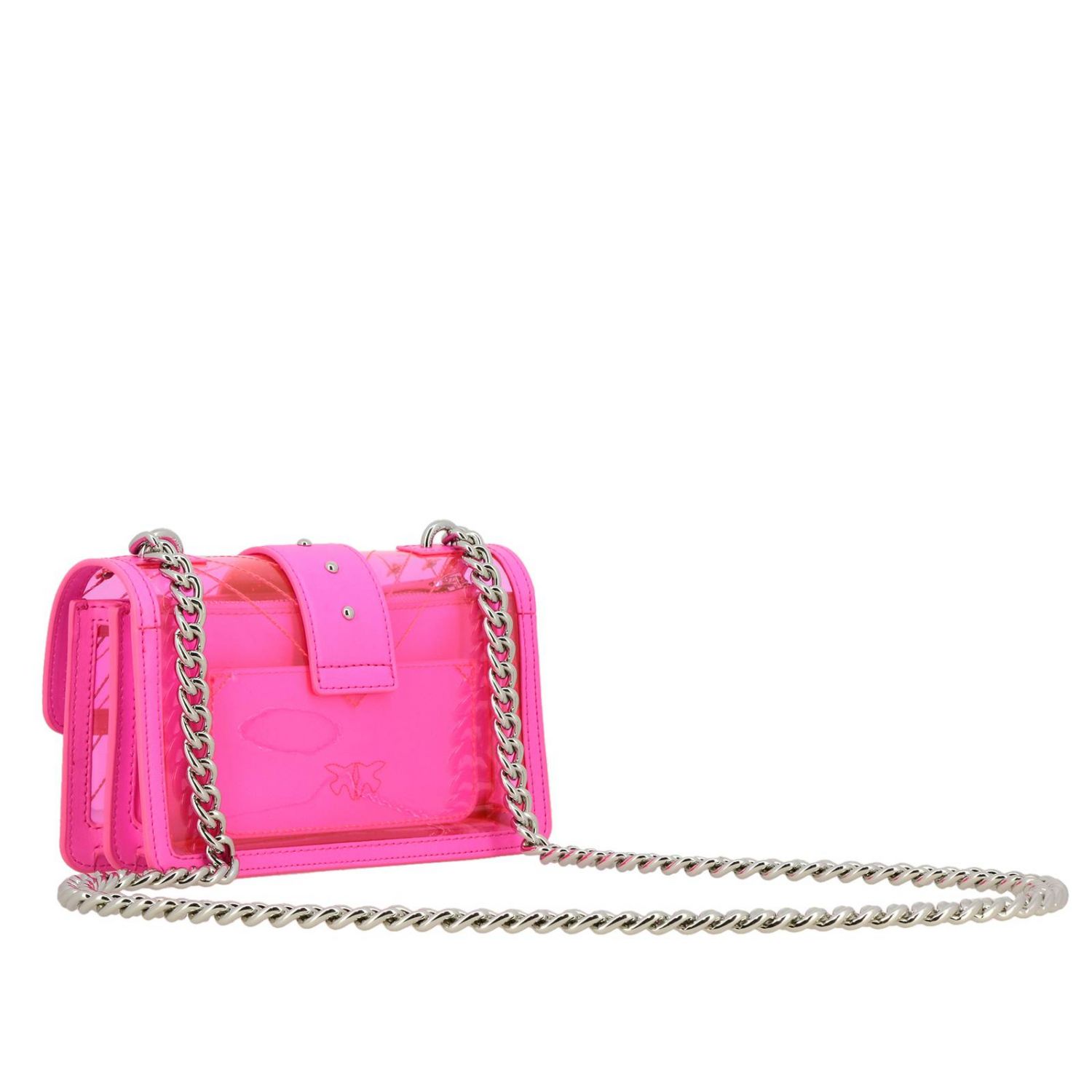 Pinko Outlet: mini bag for woman - Pink | Pinko mini bag 1P21CW-Y5EZ ...