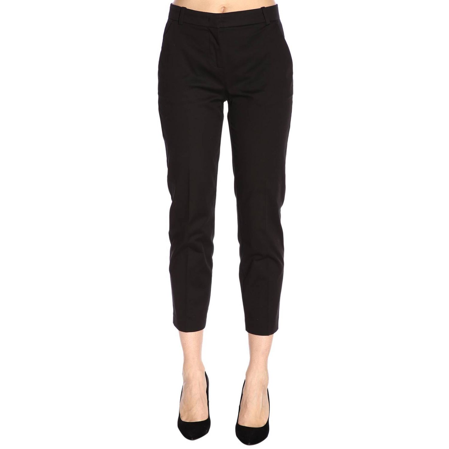 Pinko Outlet: pants for woman - Black | Pinko pants 1B13NG-6832 BELLO ...