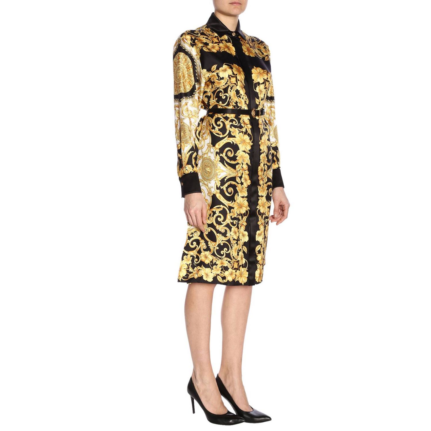 Versace Outlet: Dress women - Multicolor | Dress Versace A81919 A228617 ...